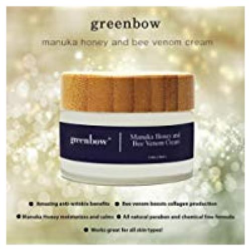 Mascarilla Anti-Envejecimiento Greenbow con Veneno de Abeja y Miel de Manuka 186g