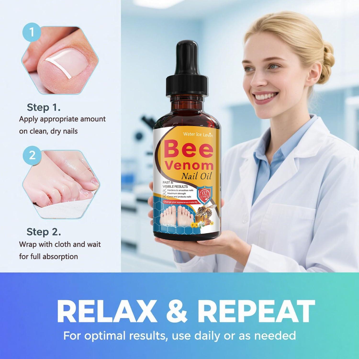 Spray Calmante de Veneno de Abeja para Uñas 2PCS - Cuidado Profundo