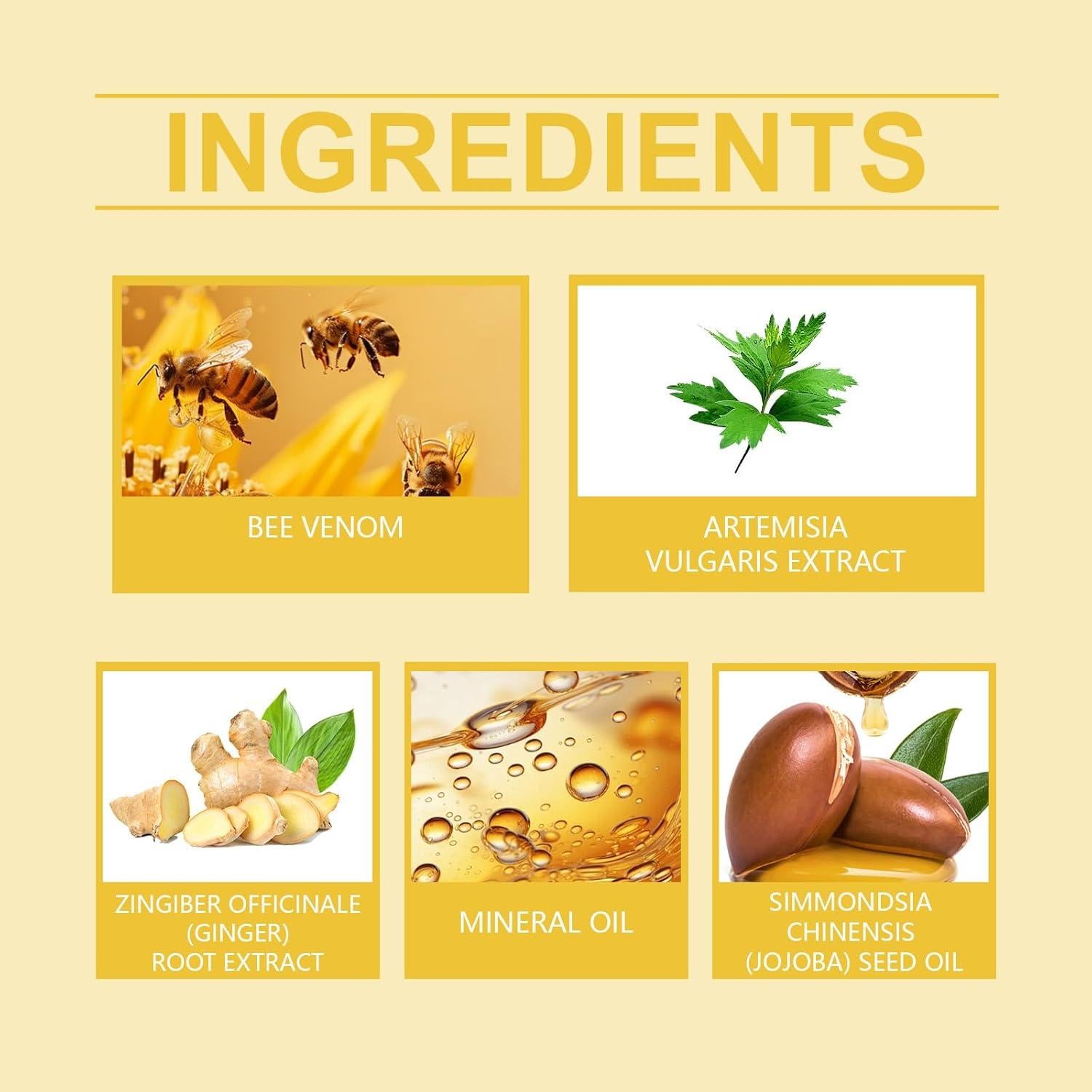 Aceite de Veneno de Abeja ThermoFirm 2 Pcs - Fortalece Músculos