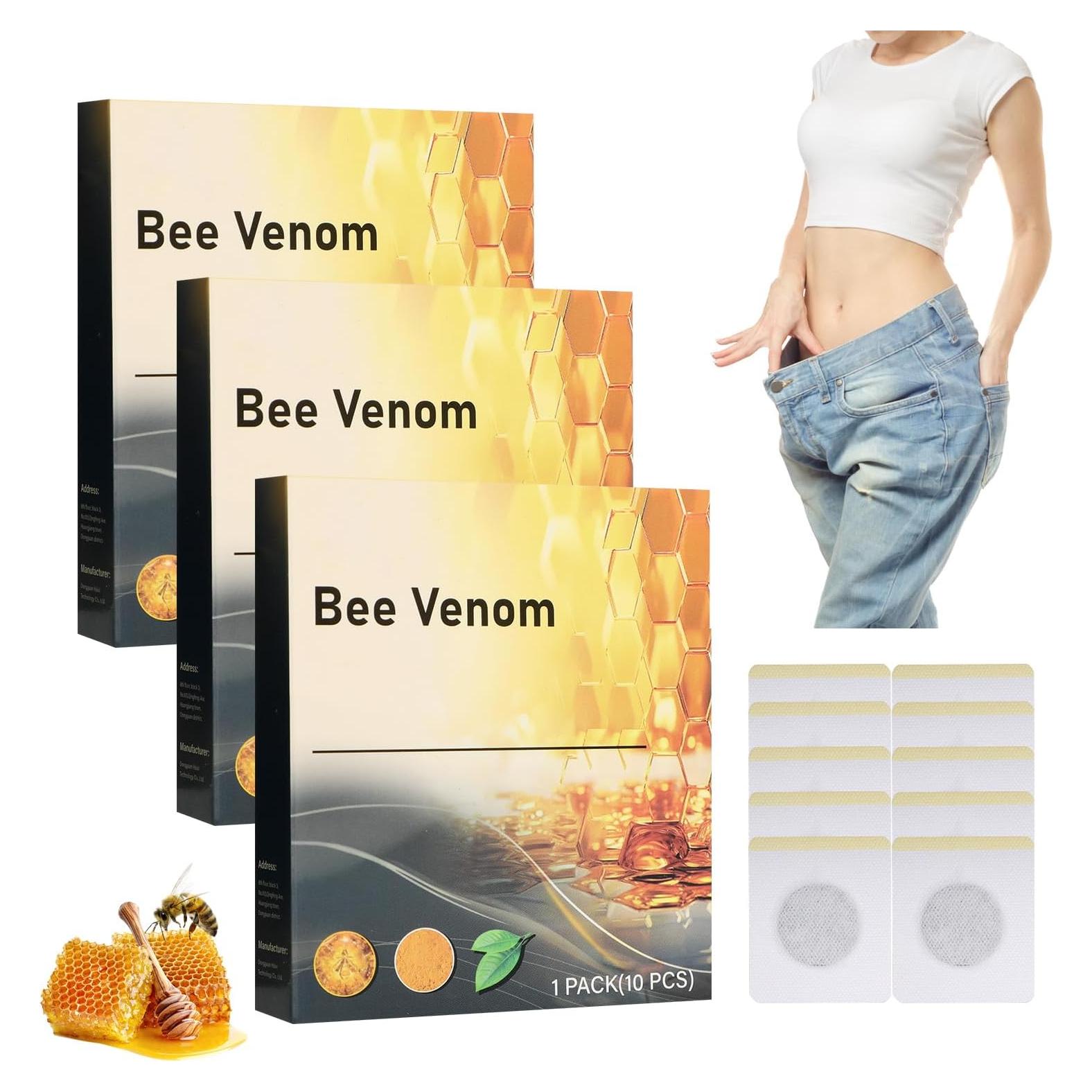 Parches de Veneno de Abeja Rednow - 30 Piezas Naturales