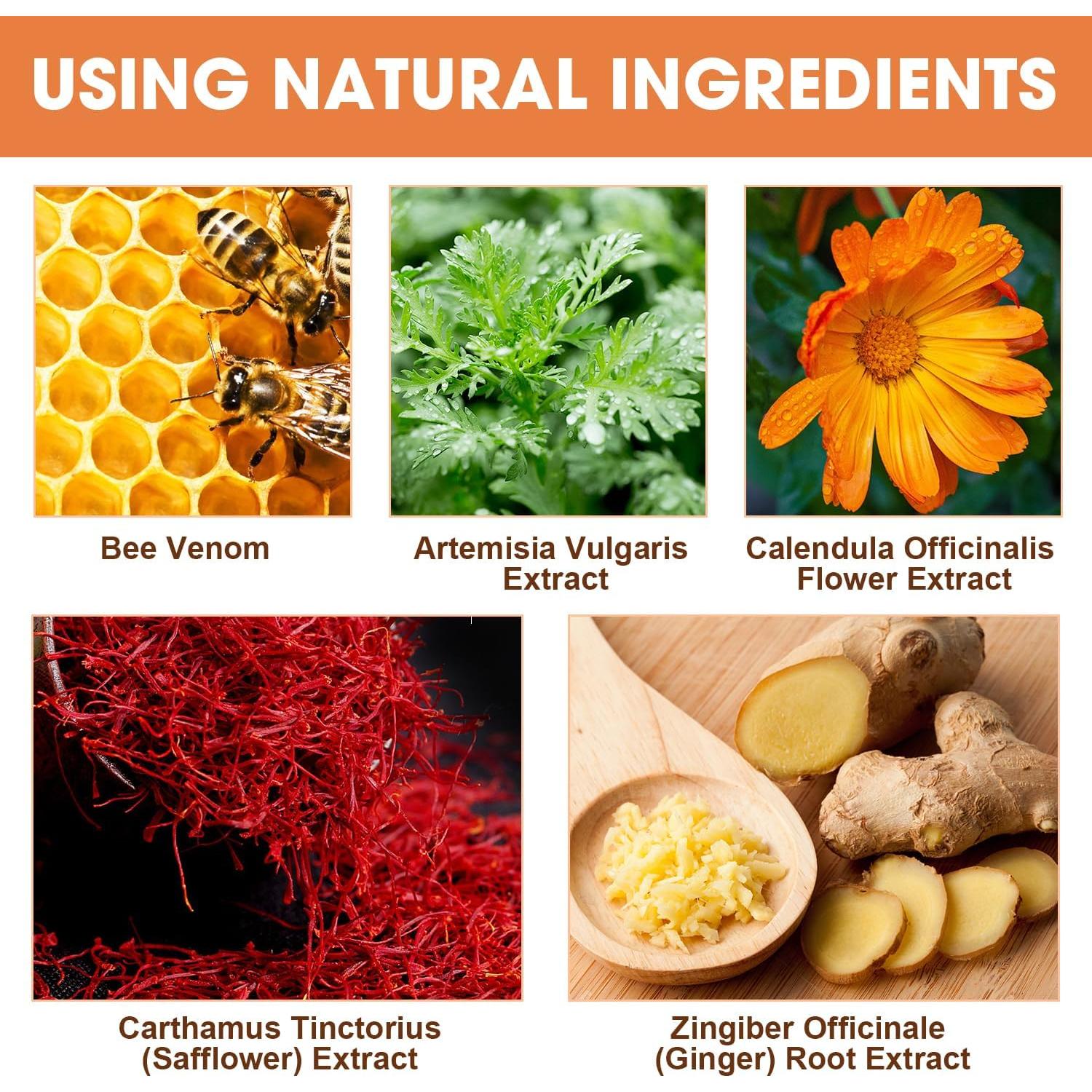 Parche de Veneno de Abeja para Drenaje Linfático KLIFE 60pcs