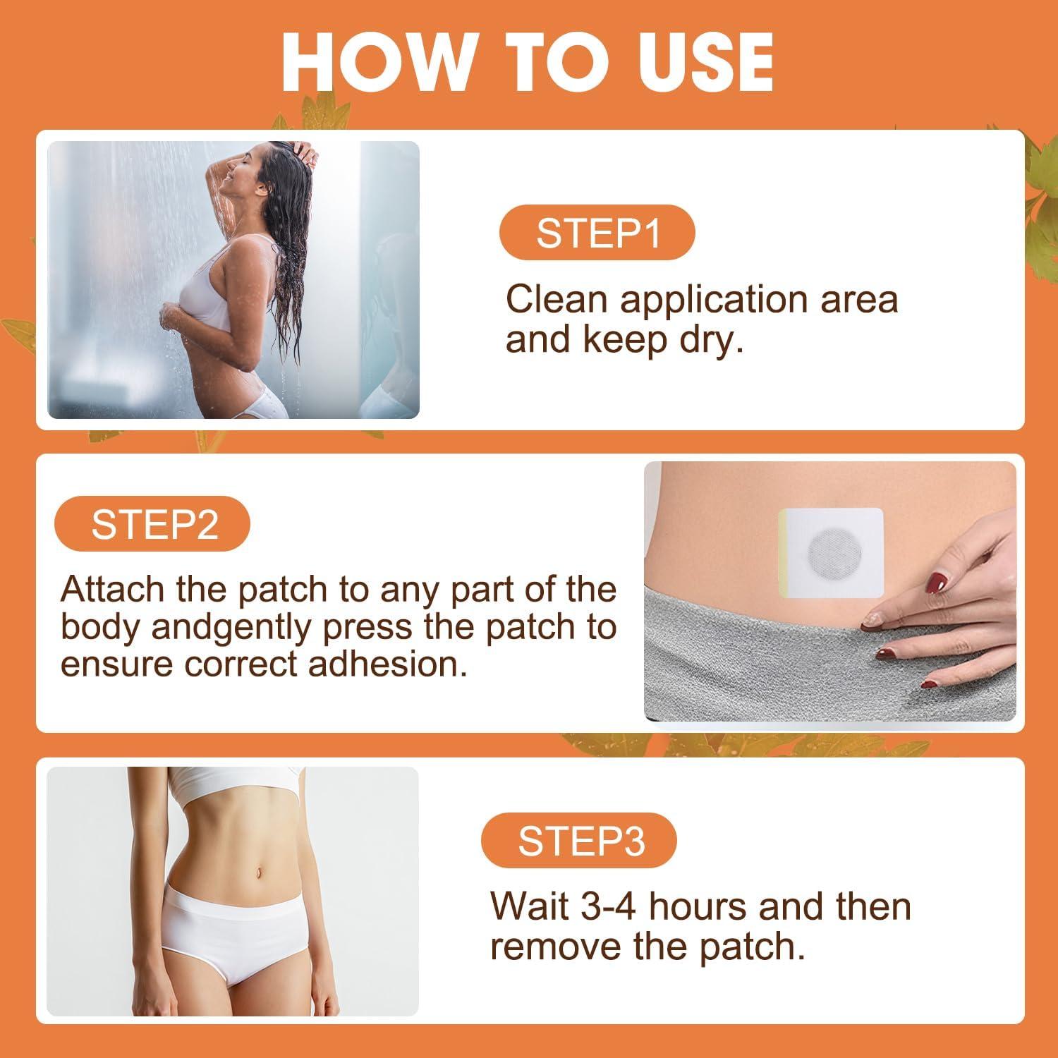 Parche de Veneno de Abeja para Drenaje Linfático KLIFE 60pcs