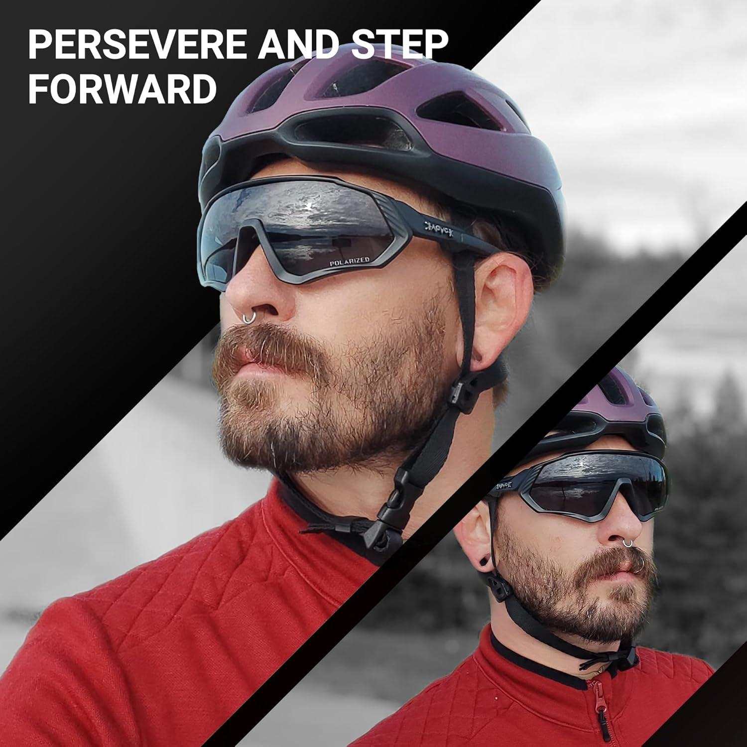 Gafas de Ciclismo KAPVOE Polarizadas UV400 Unisex