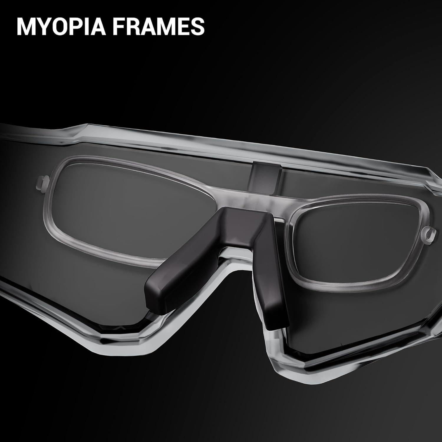 Gafas de Ciclismo KAPVOE Polarizadas UV400 para Adultos