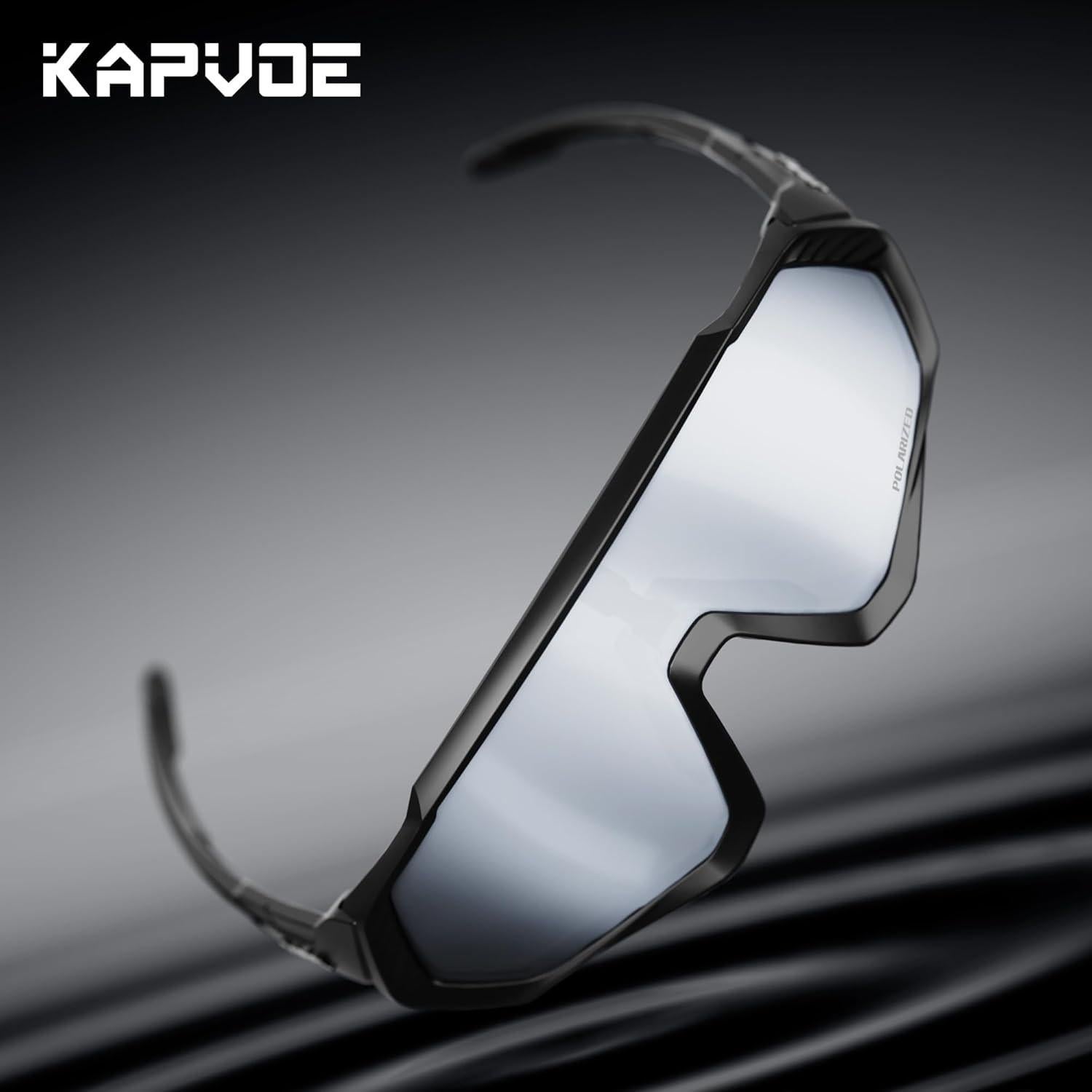 Gafas de Ciclismo KAPVOE Polarizadas UV400 Unisex