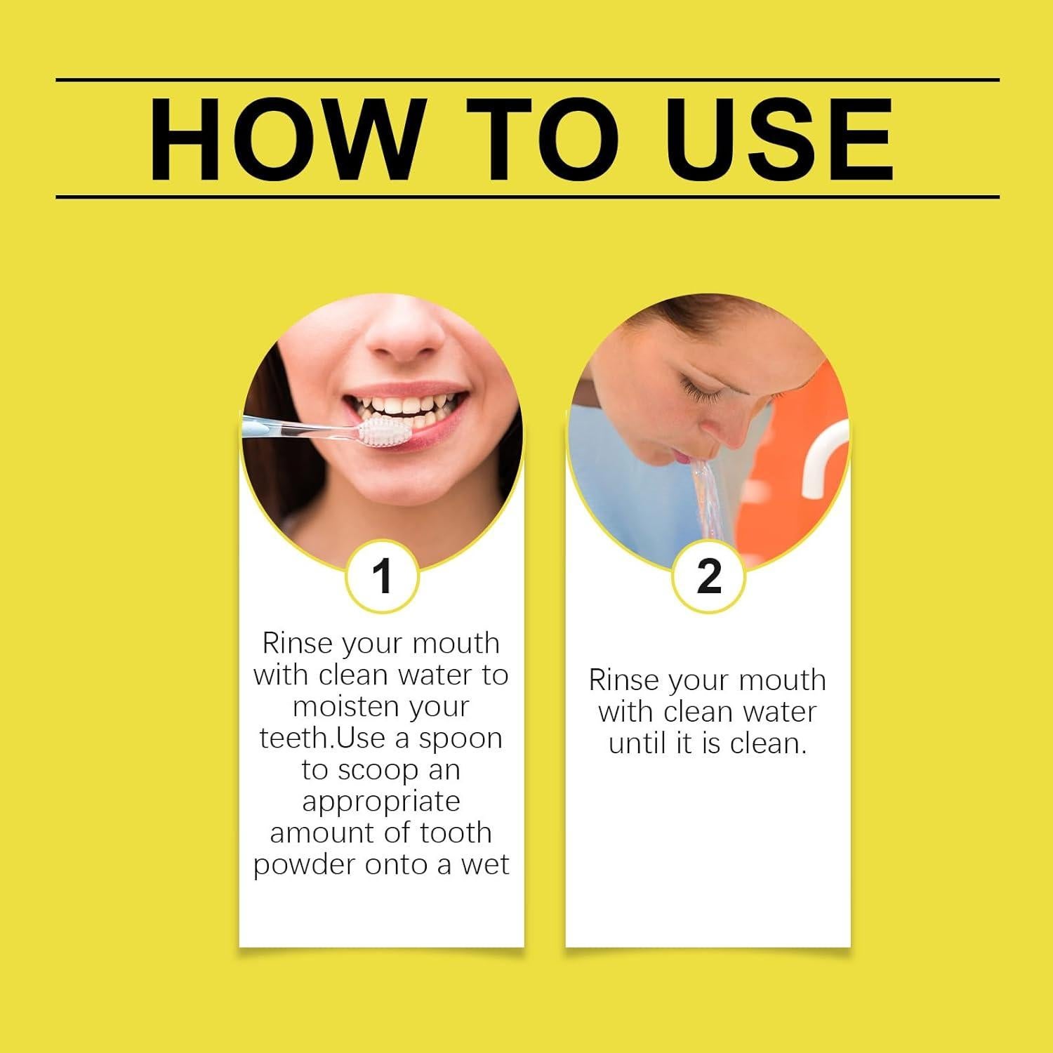 Polvo de Dientes Natural LFuTPm 50g - Blanqueamiento y Sensibilidad