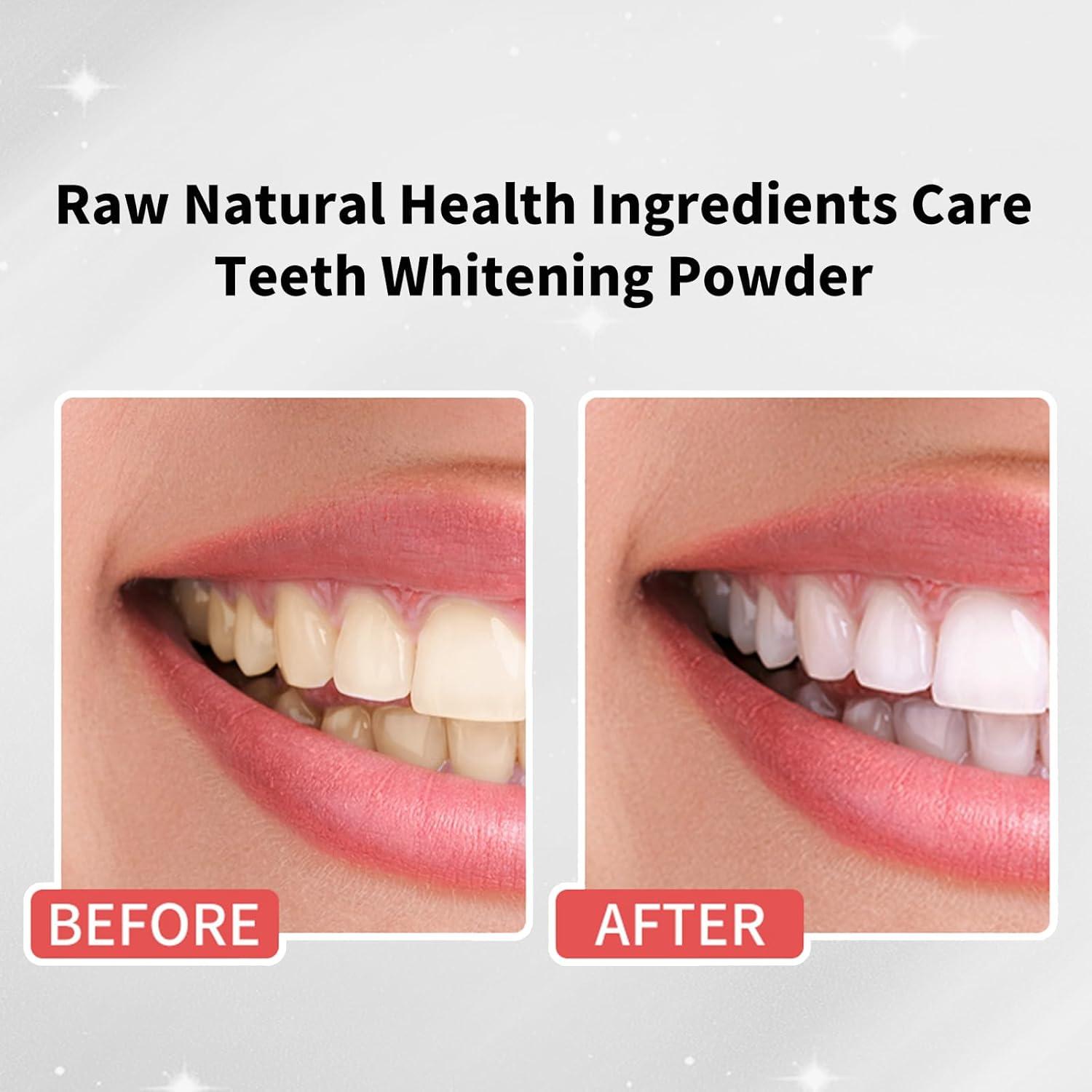 Polvo de Dientes Blanqueador KeLeek 49.6g - Hidroxiapatita Natural