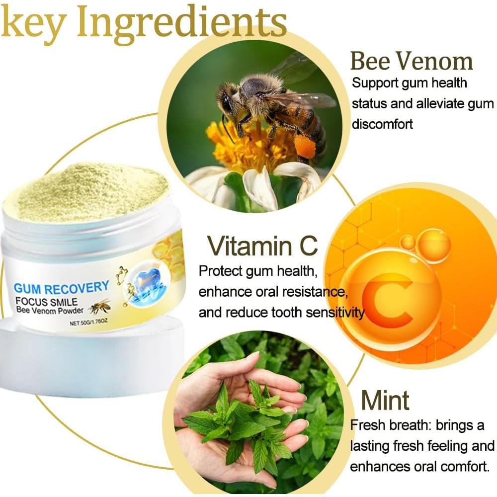 Paquete de 2 Polvos Blanqueadores de Dientes LENPOTER 130g