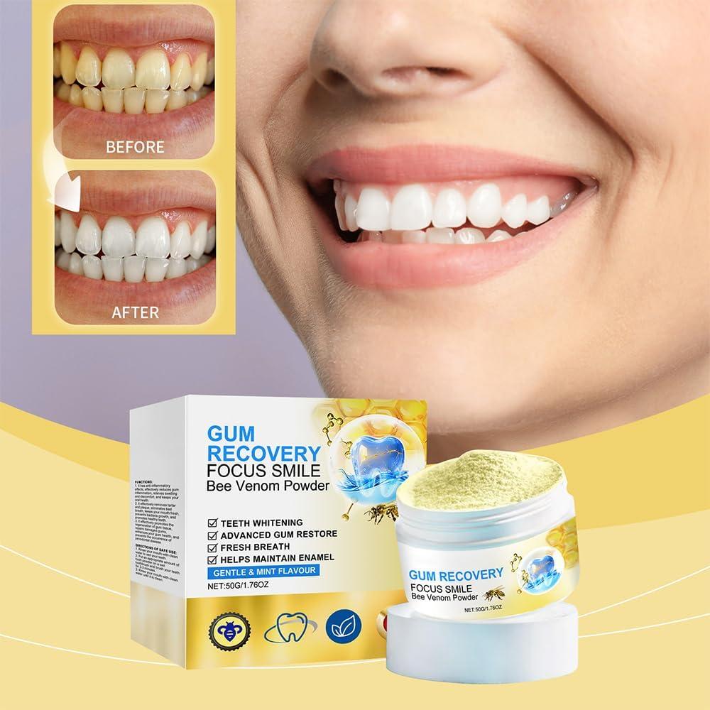 Paquete de 2 Polvos Blanqueadores de Dientes LENPOTER 130g