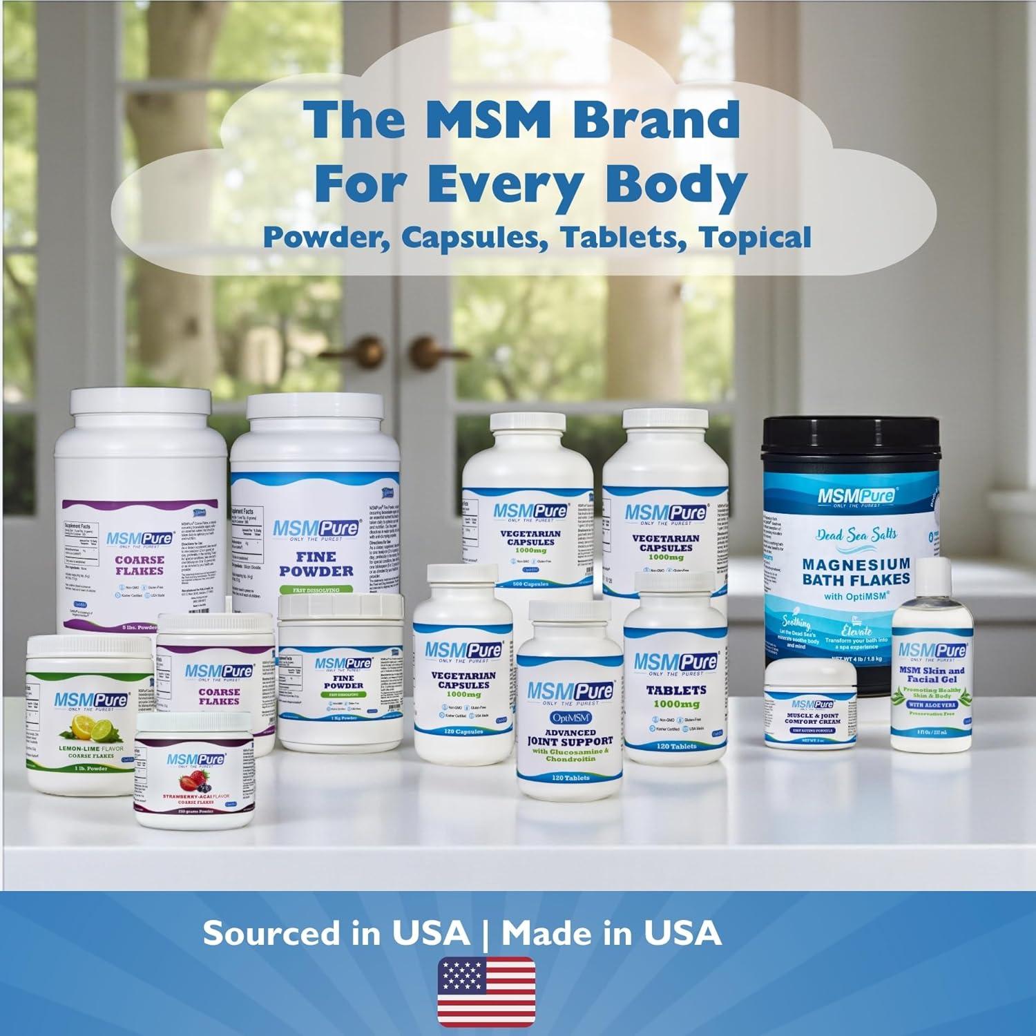 KALA HEALTH MSMPure Polvo de MSM 0.45 kg - Azufre Orgánico