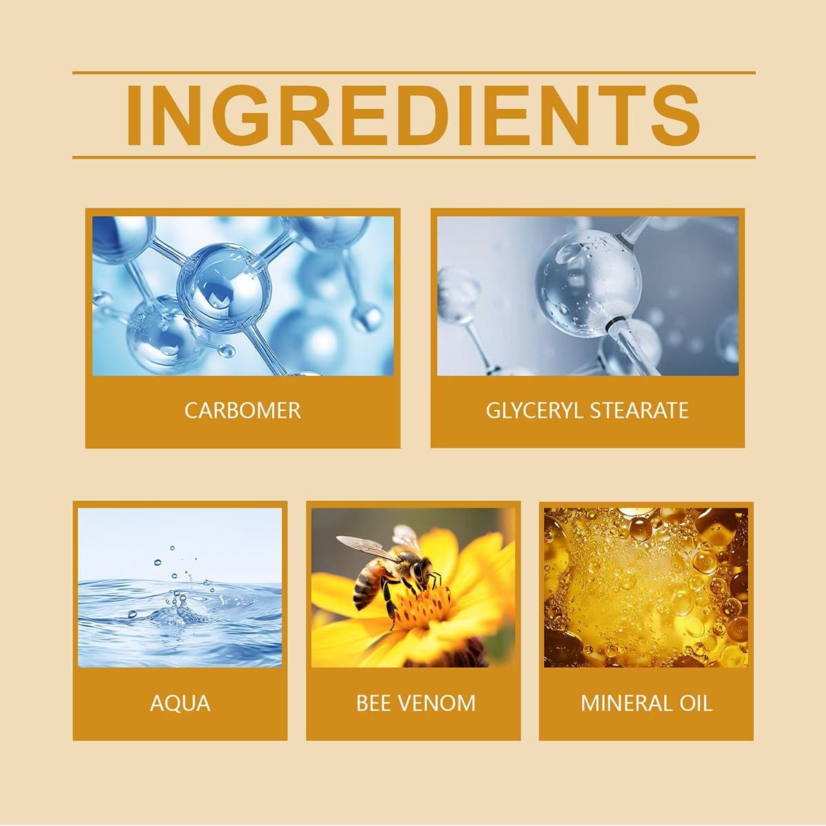 Crema Hidratante de Veneno de Abeja FYEBOO 20.1 g - 2 Paquetes