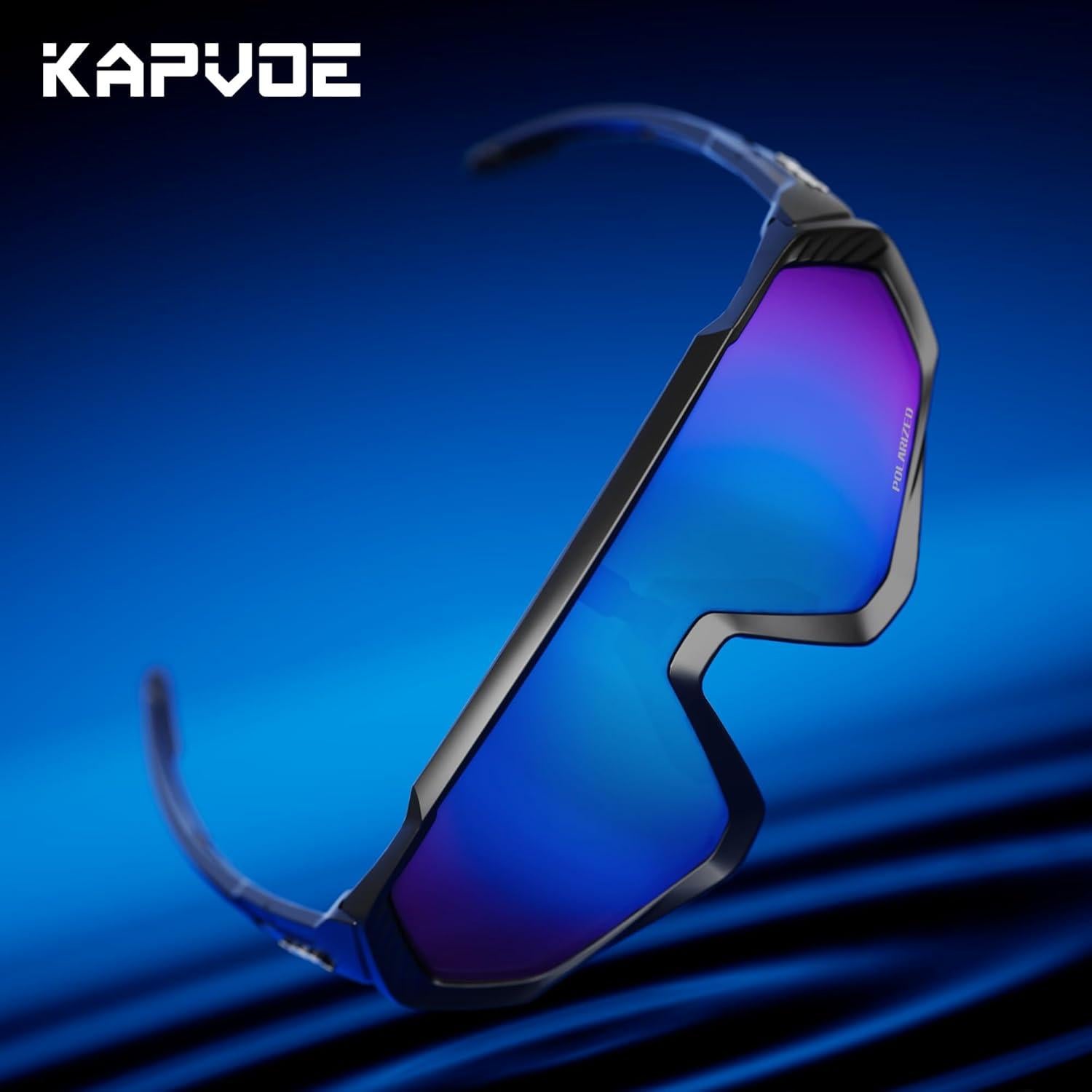 Gafas de Ciclismo KAPVOE Polarizadas UV400 Unisex