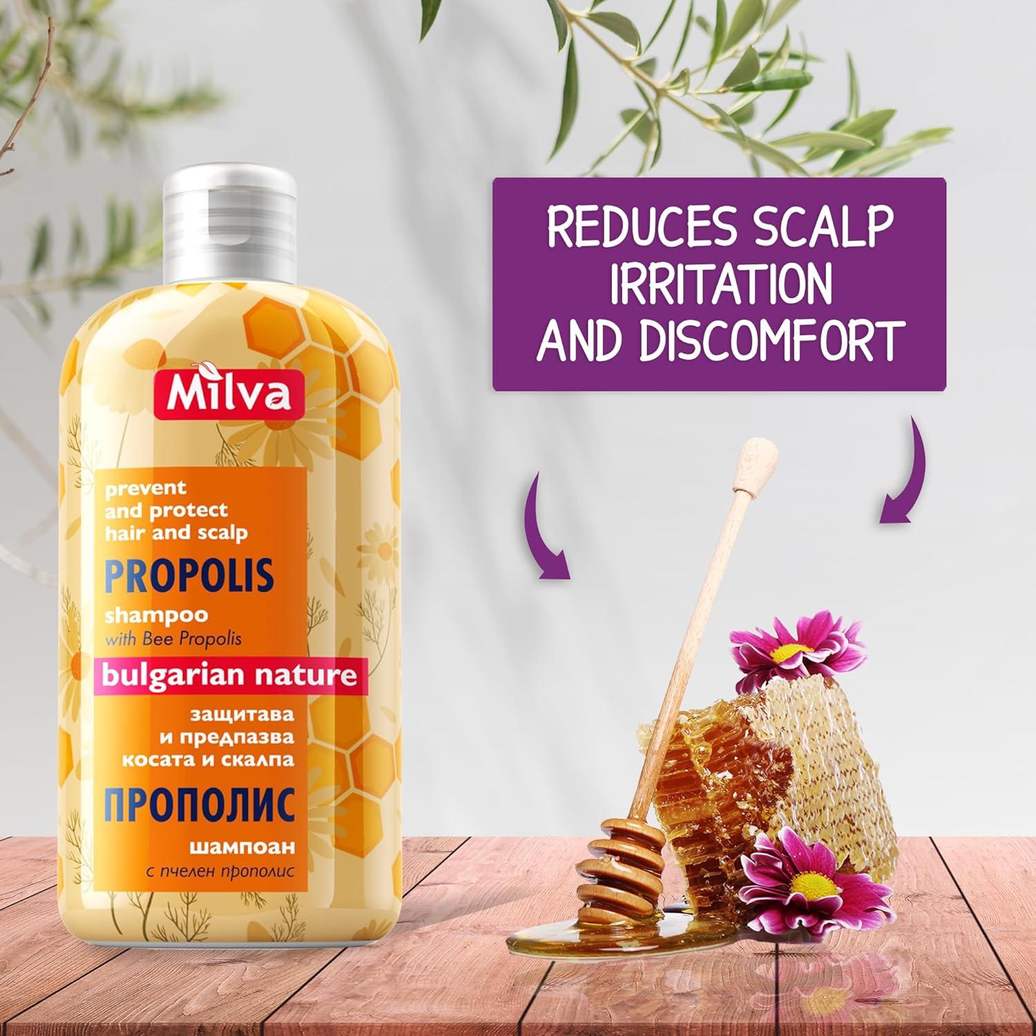 Champú Milva con Propóleos para Cuero Cabelludo Picante - 200ml