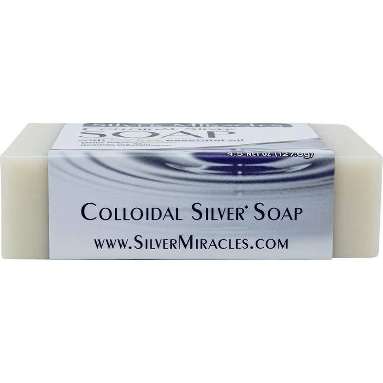 Jabón de Plata Milagrosa E&L 113g Aceite Esencial Árbol de Té