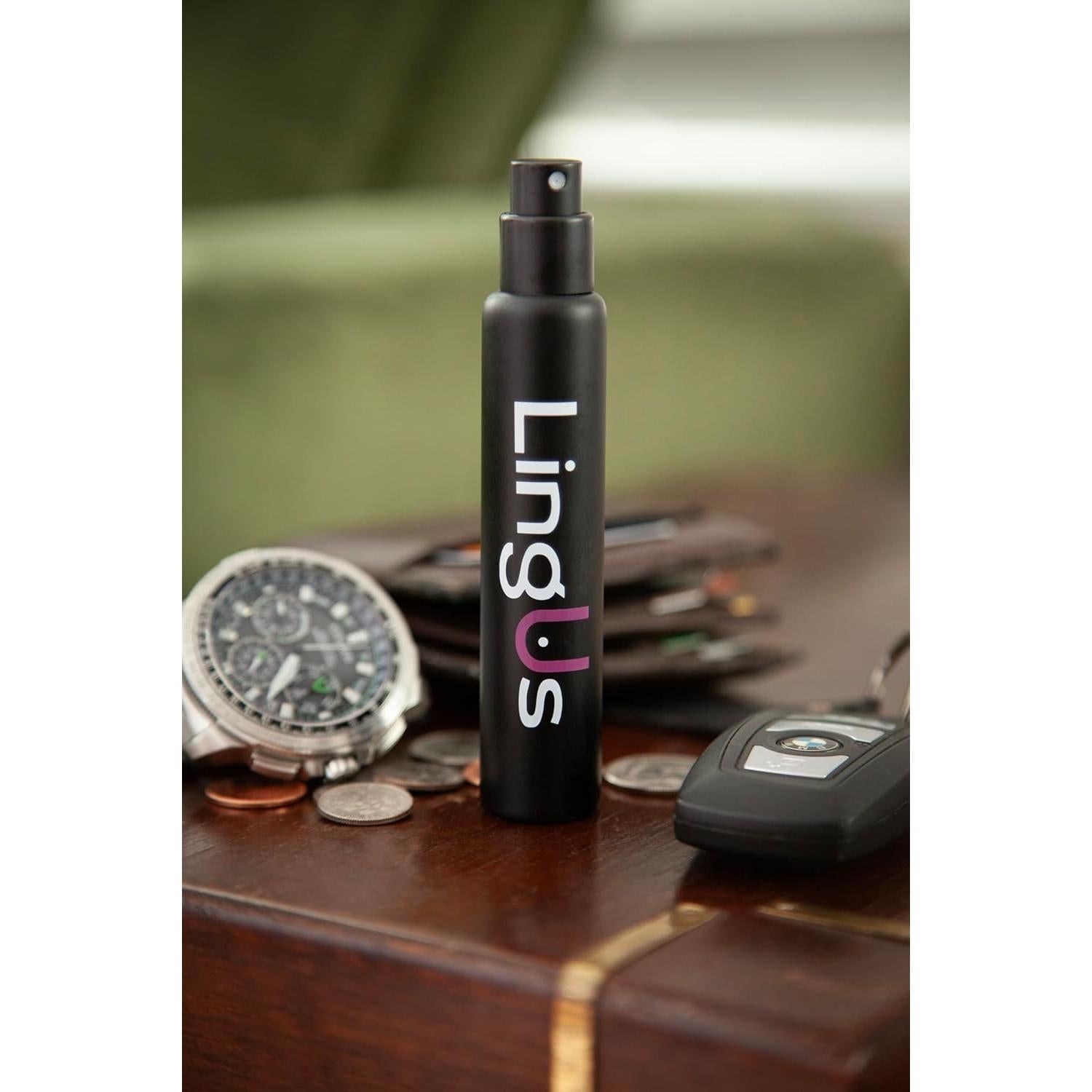 Spray Saborizado Lingus 30ml - Mejora Intimidad Oral Sin Azúcar