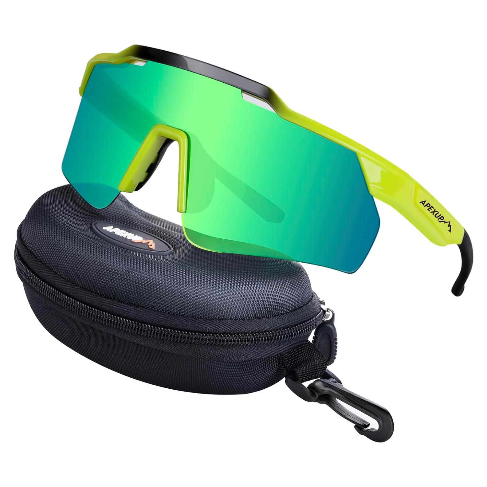 Gafas de sol polarizadas APEXUP UV400 para ciclismo y pesca
