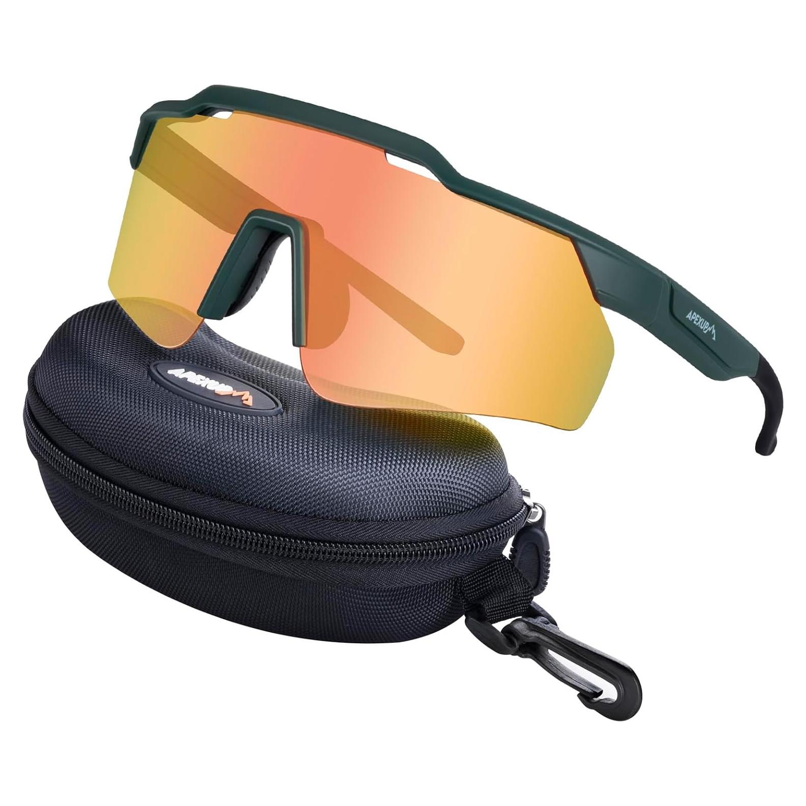 Gafas de sol polarizadas APEXUP UV400 para ciclismo y pesca