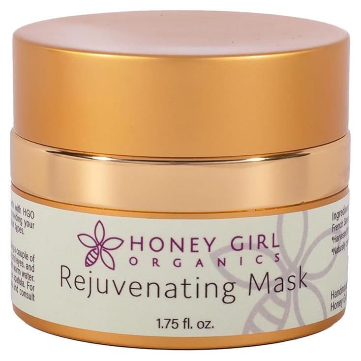 Máscara Rejuvenecedora Honey Girl Organics 51g - Exfoliante Natural