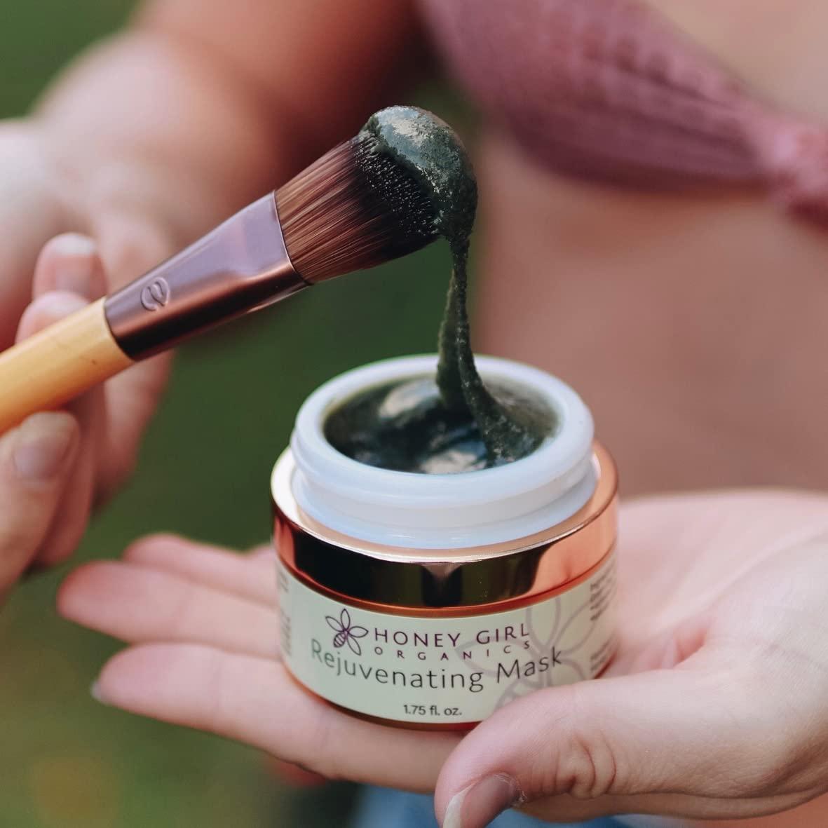 Máscara Rejuvenecedora Honey Girl Organics 51g - Exfoliante Natural