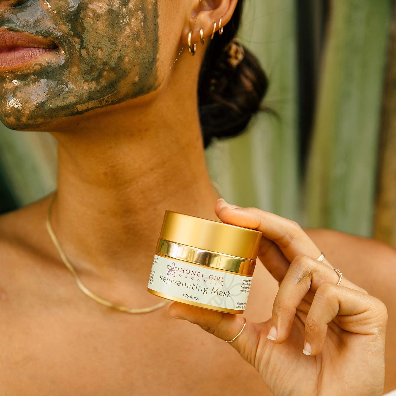 Máscara Rejuvenecedora Honey Girl Organics 51g - Exfoliante Natural