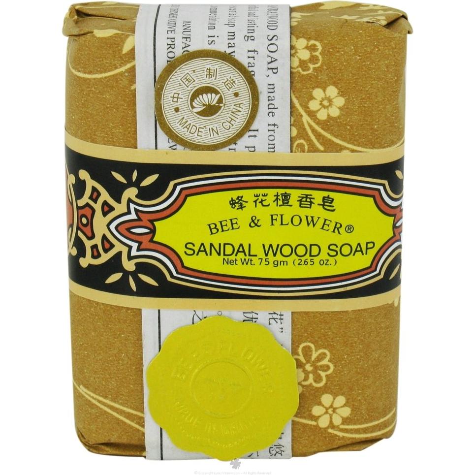 Jabón en barra Bee & Flower Sándalo 200g - Hidratante