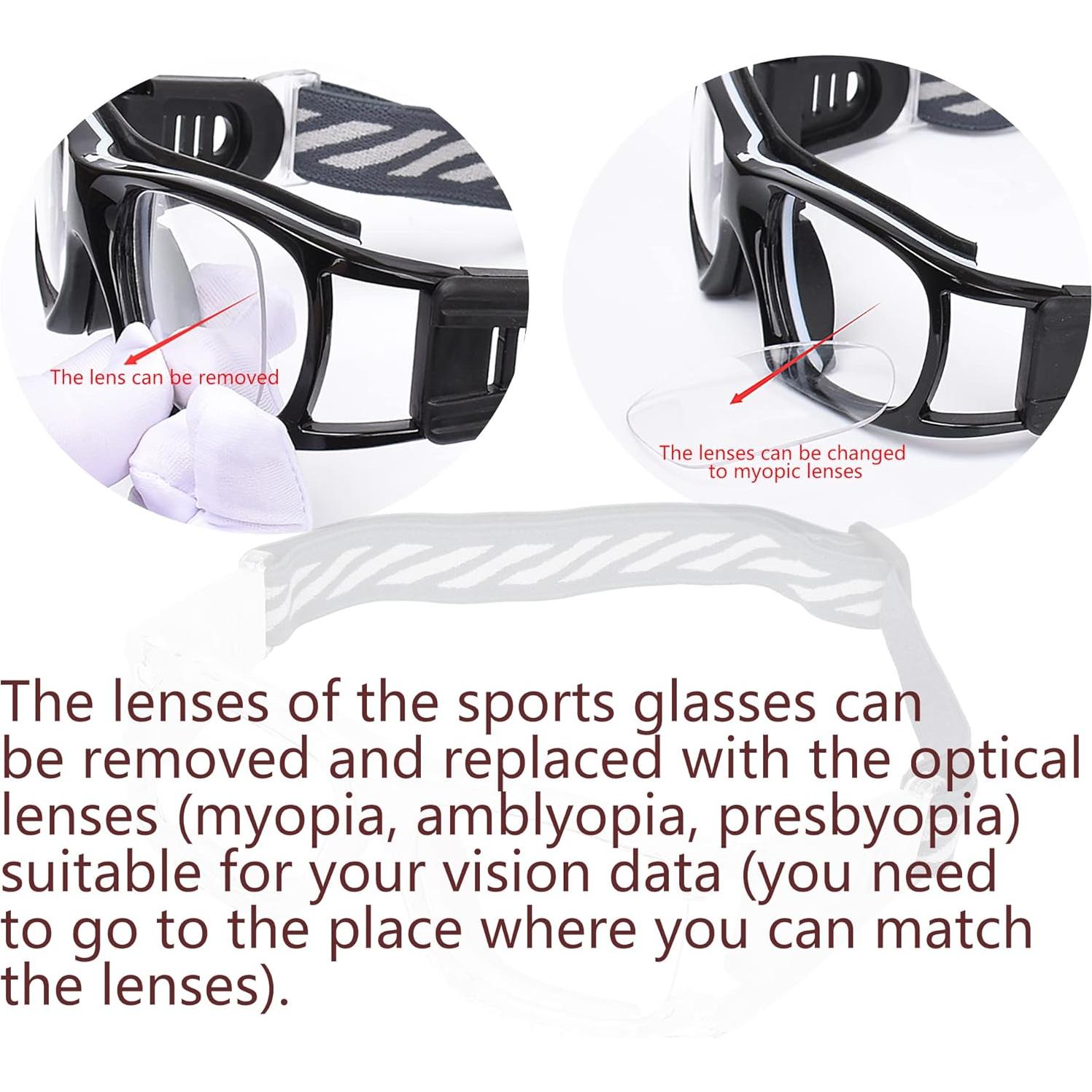 Gafas Deportivas Antivaho Baloncesto Fútbol Unisex