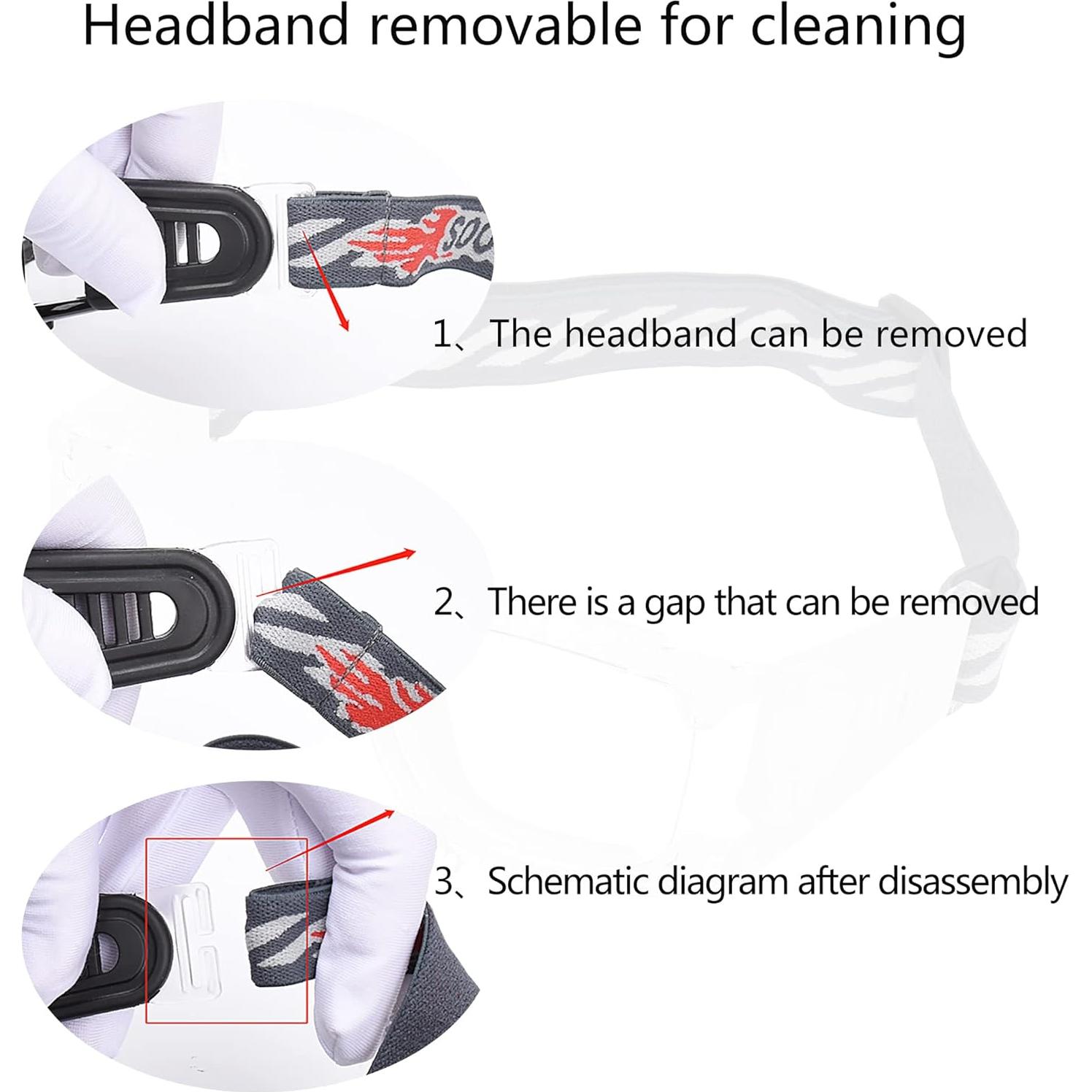 Gafas Deportivas Antivaho Baloncesto Fútbol Unisex