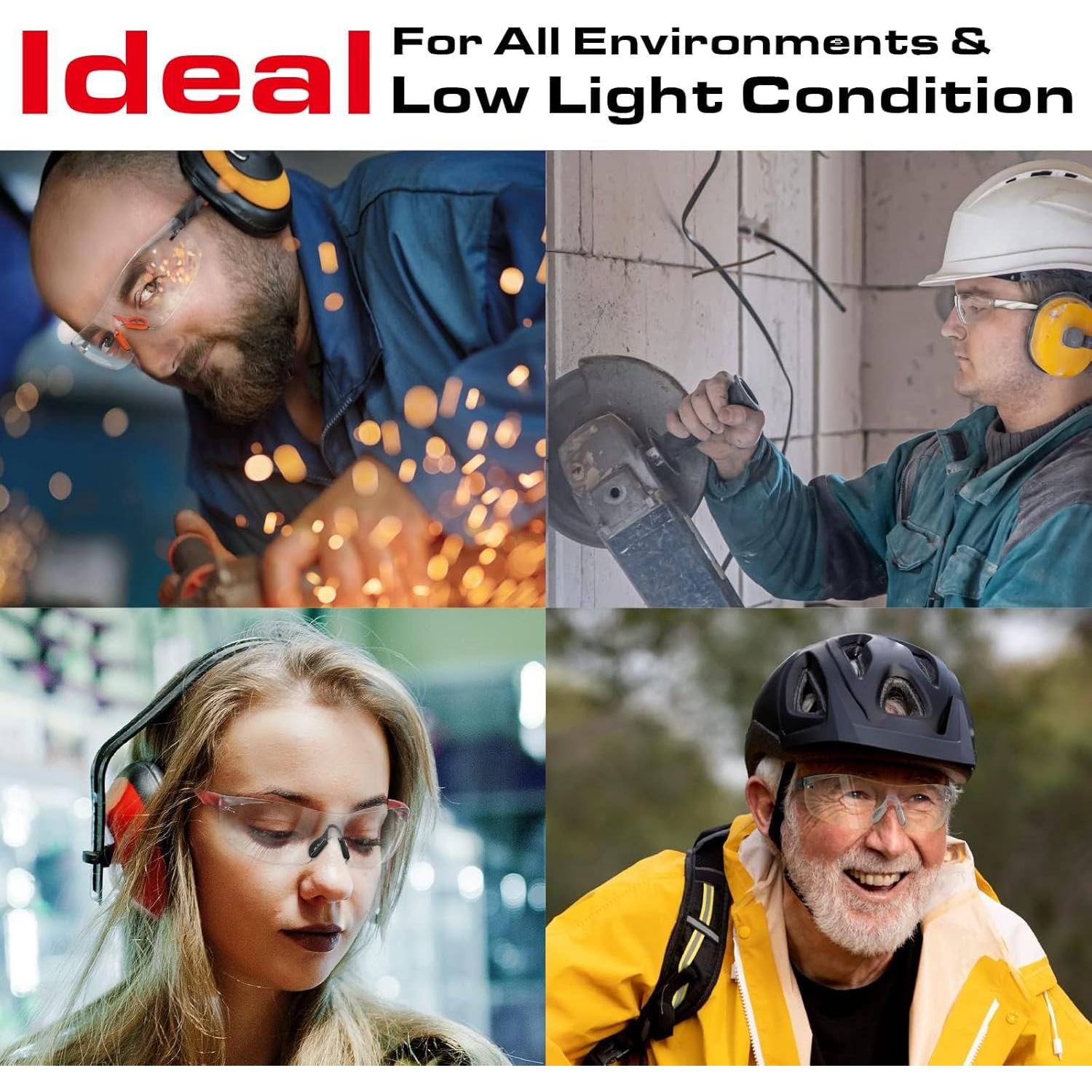 Gafas de Seguridad Impactables Antivaho UV - Impactable