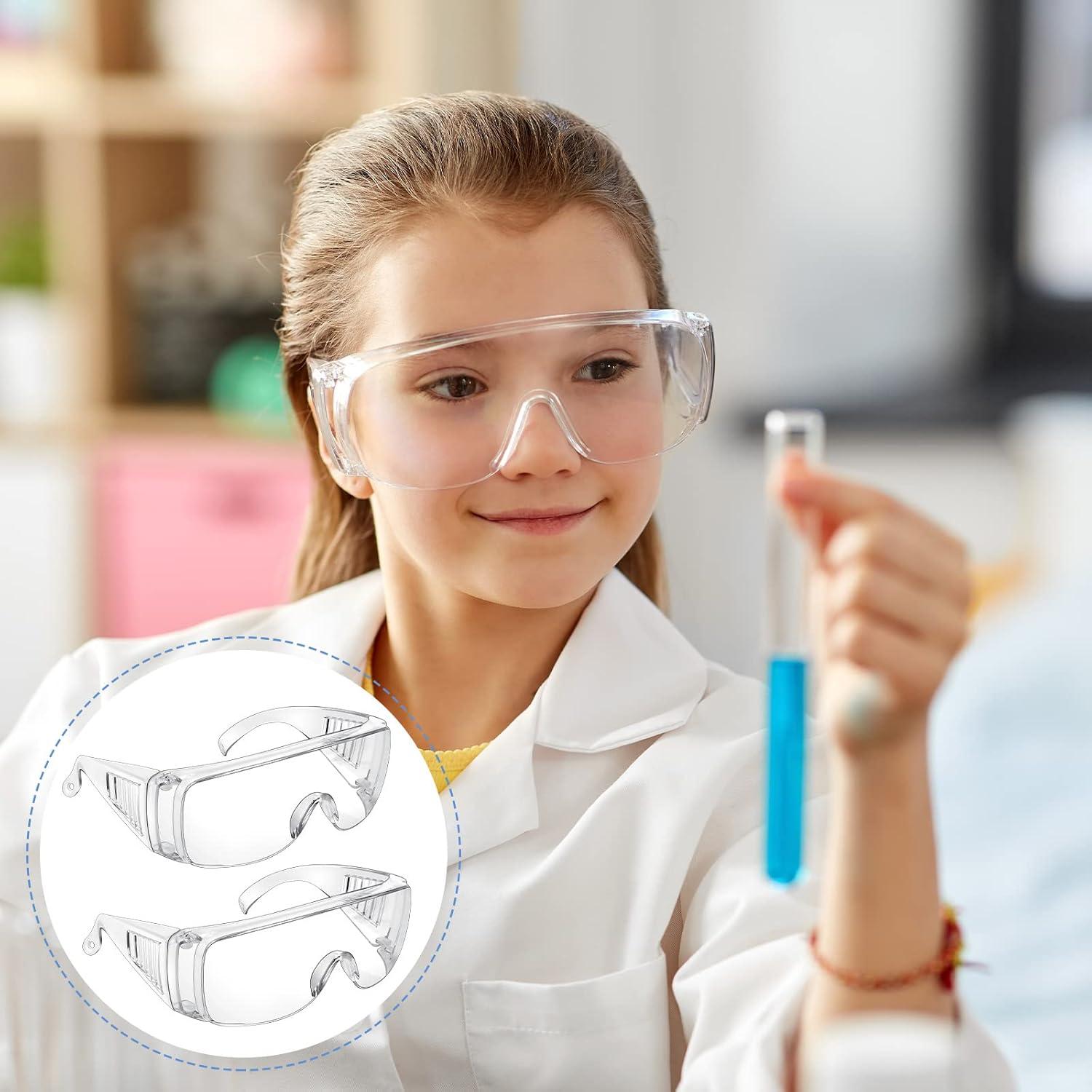 Gafas de Seguridad Queekay 12 Pares Anti Arañazos