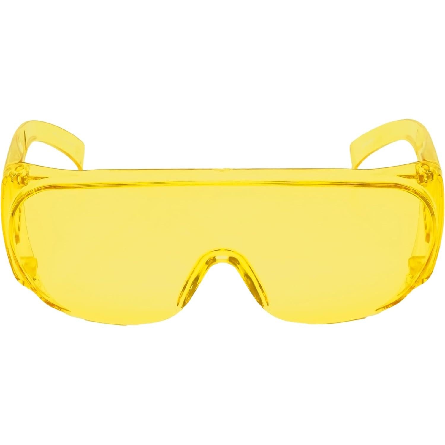 Gafas de Seguridad Calabria 1003 Fit Over Amarillo UV 100%