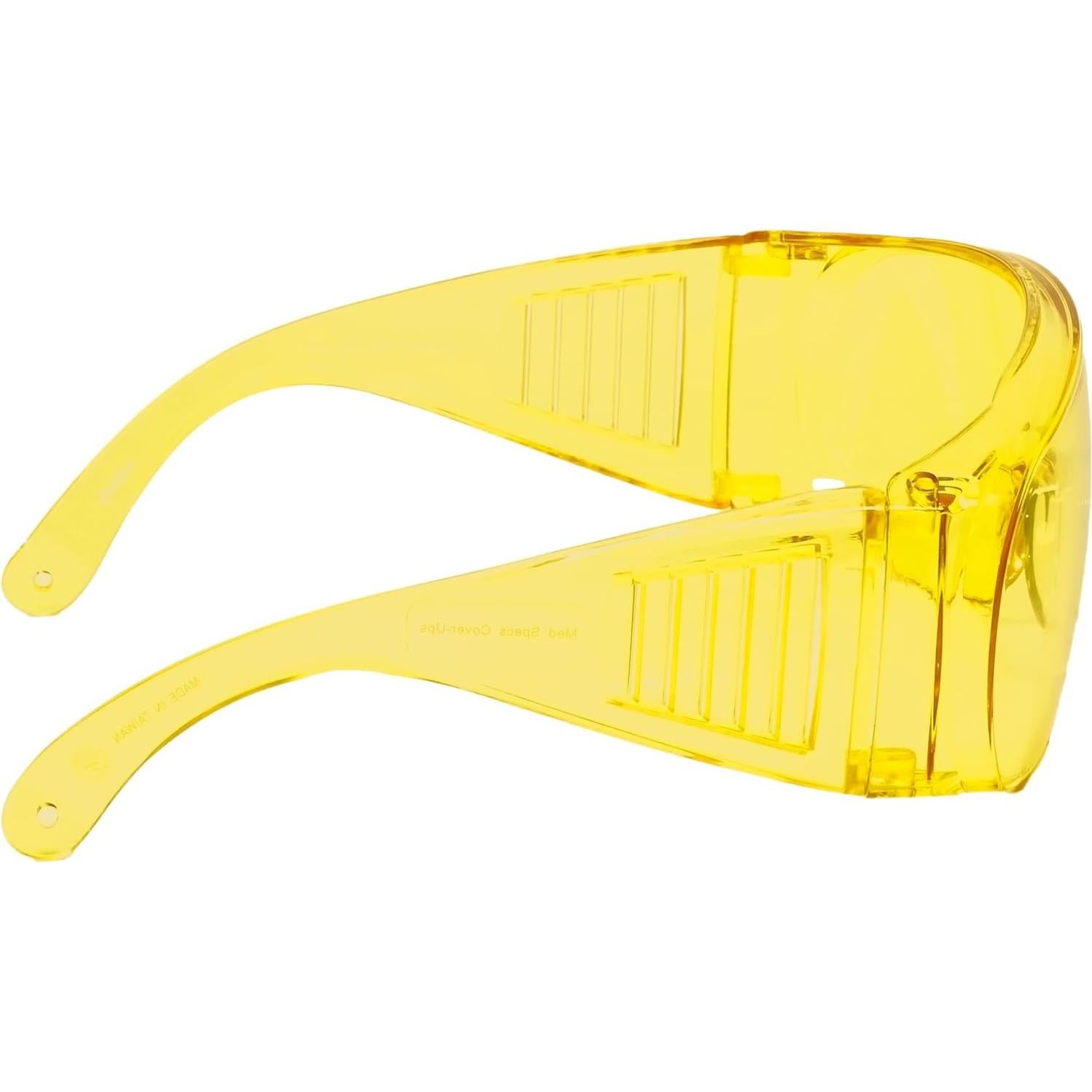 Gafas de Seguridad Calabria 1003 Fit Over Amarillo UV 100%