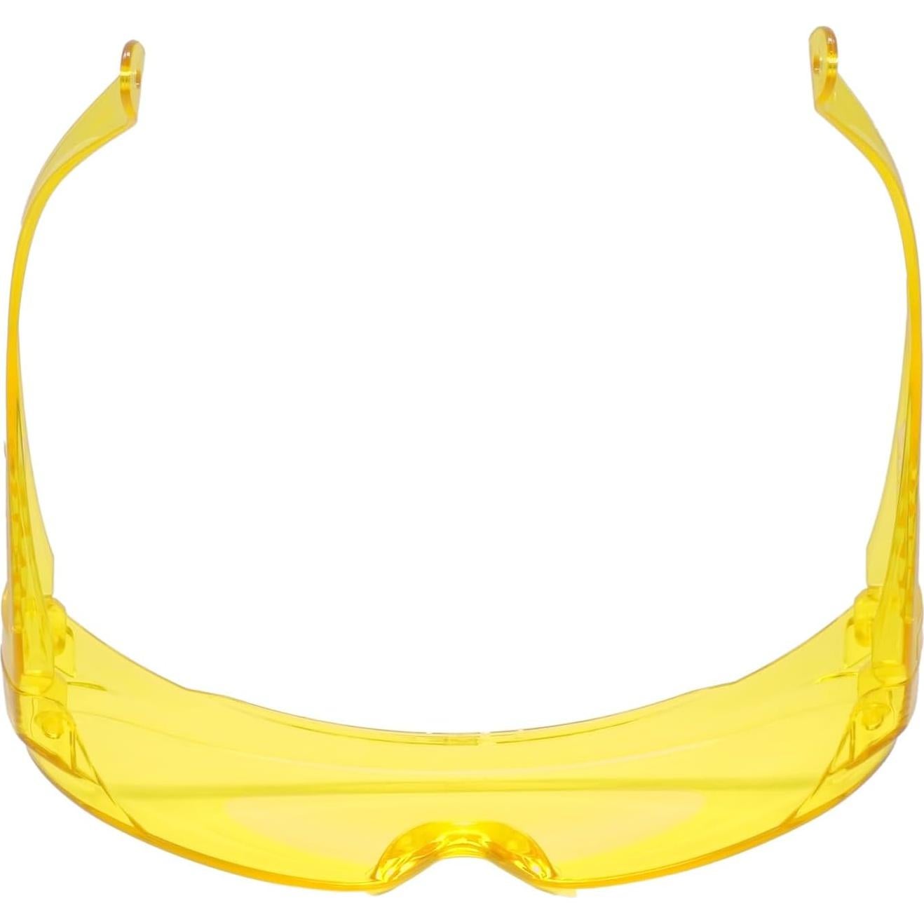 Gafas de Seguridad Calabria 1003 Fit Over Amarillo UV 100%