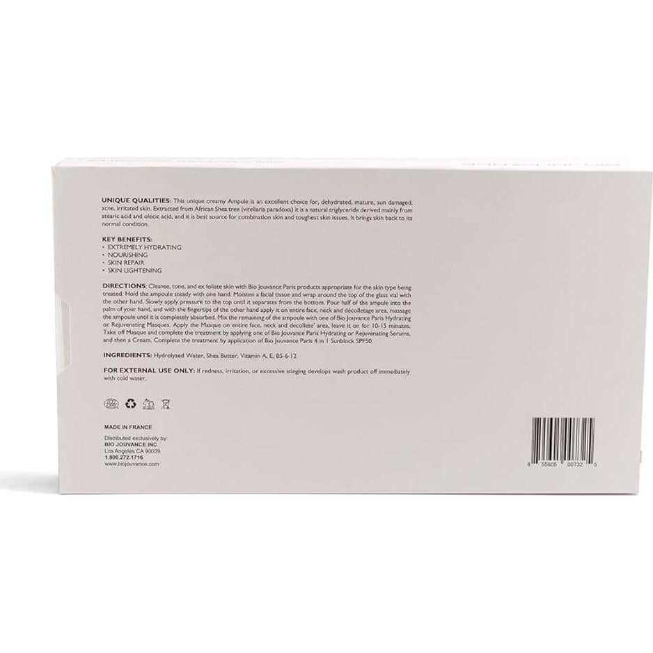 Ampollas de Jalea Real Bio Jouvance para Piel Seca 10x3ml