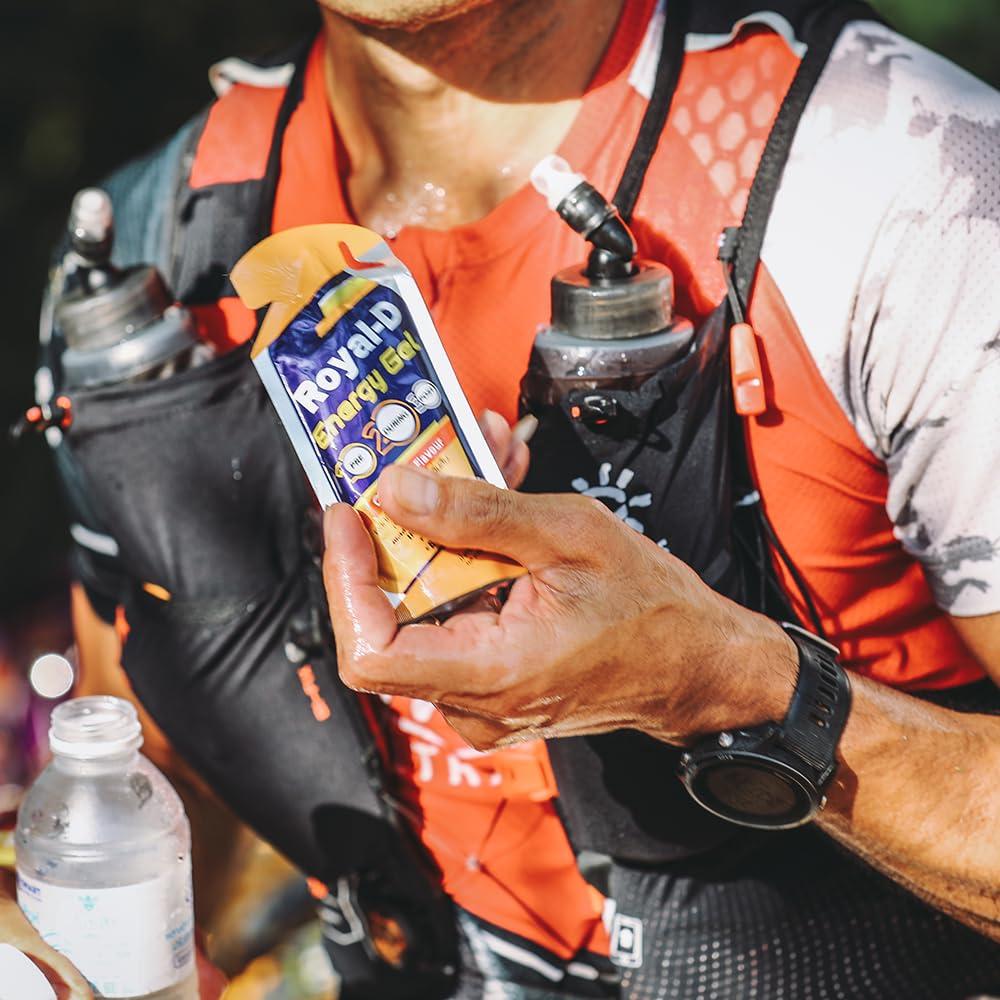 Gel Energético Royal-D Sabor Naranja - 20 Sobres de 39.9 g