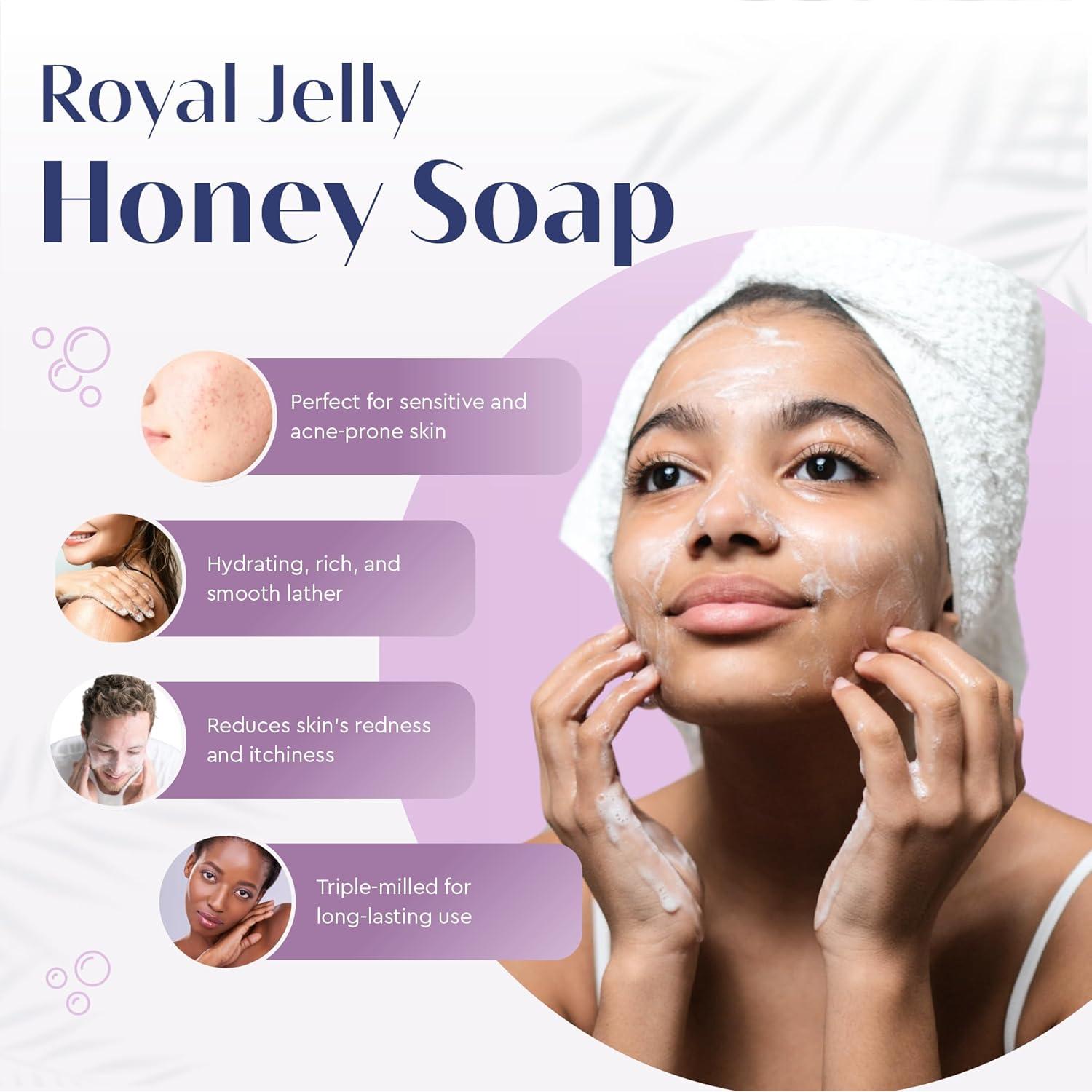 Juego de Jabones de Miel Baudelaire - 6 Barras Vegetales 99g