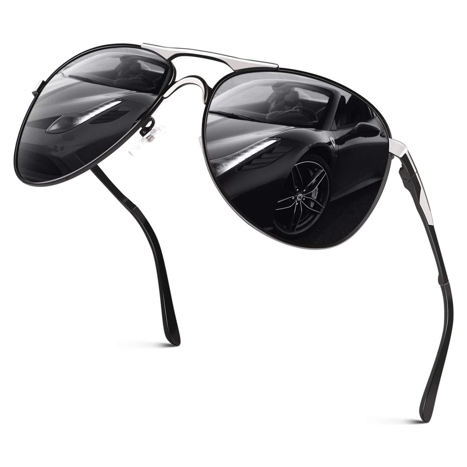 Gafas de Sol GQUEEN Polarizadas UV400 Estilo Militar