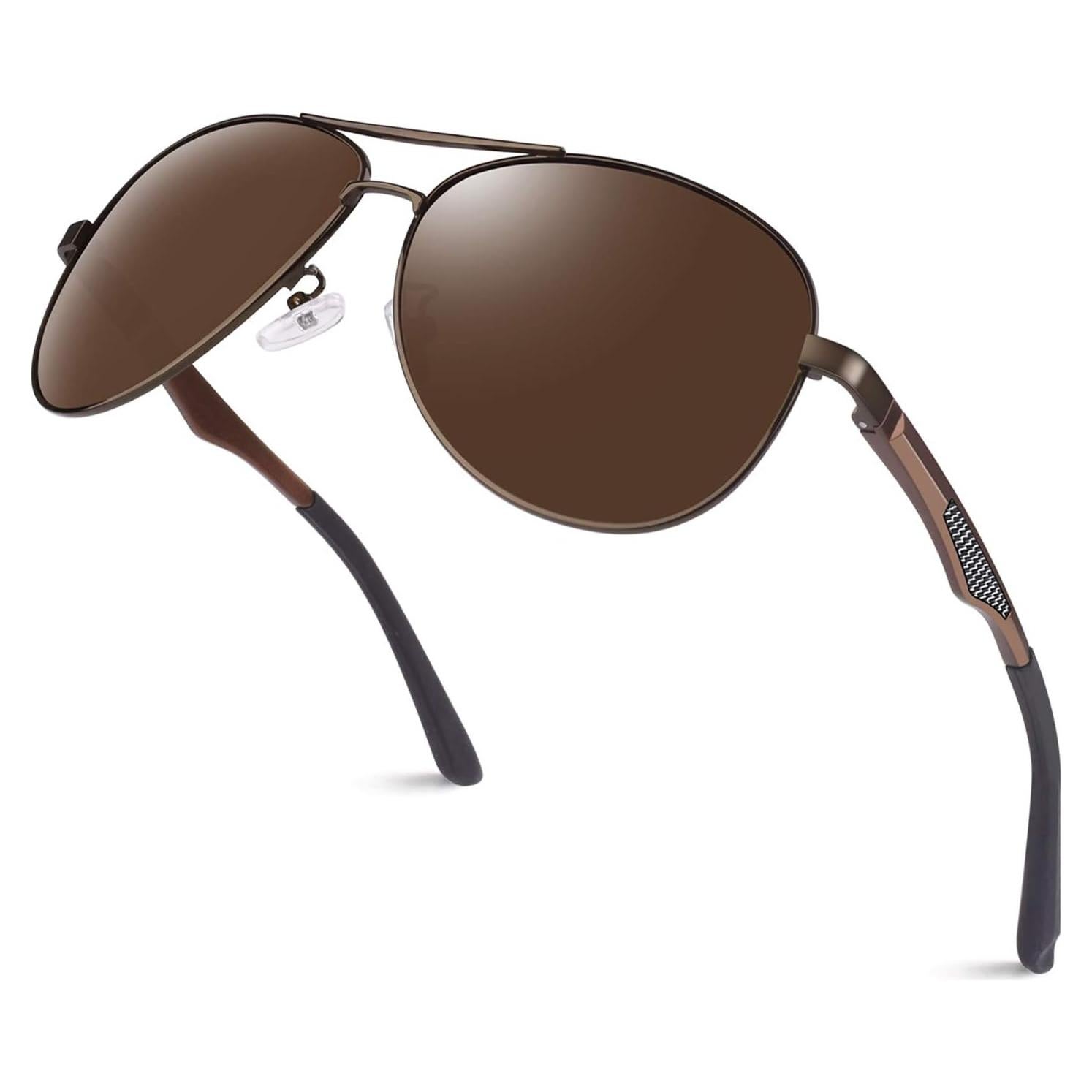Gafas de Sol GQUEEN Polarizadas UV400 Estilo Militar