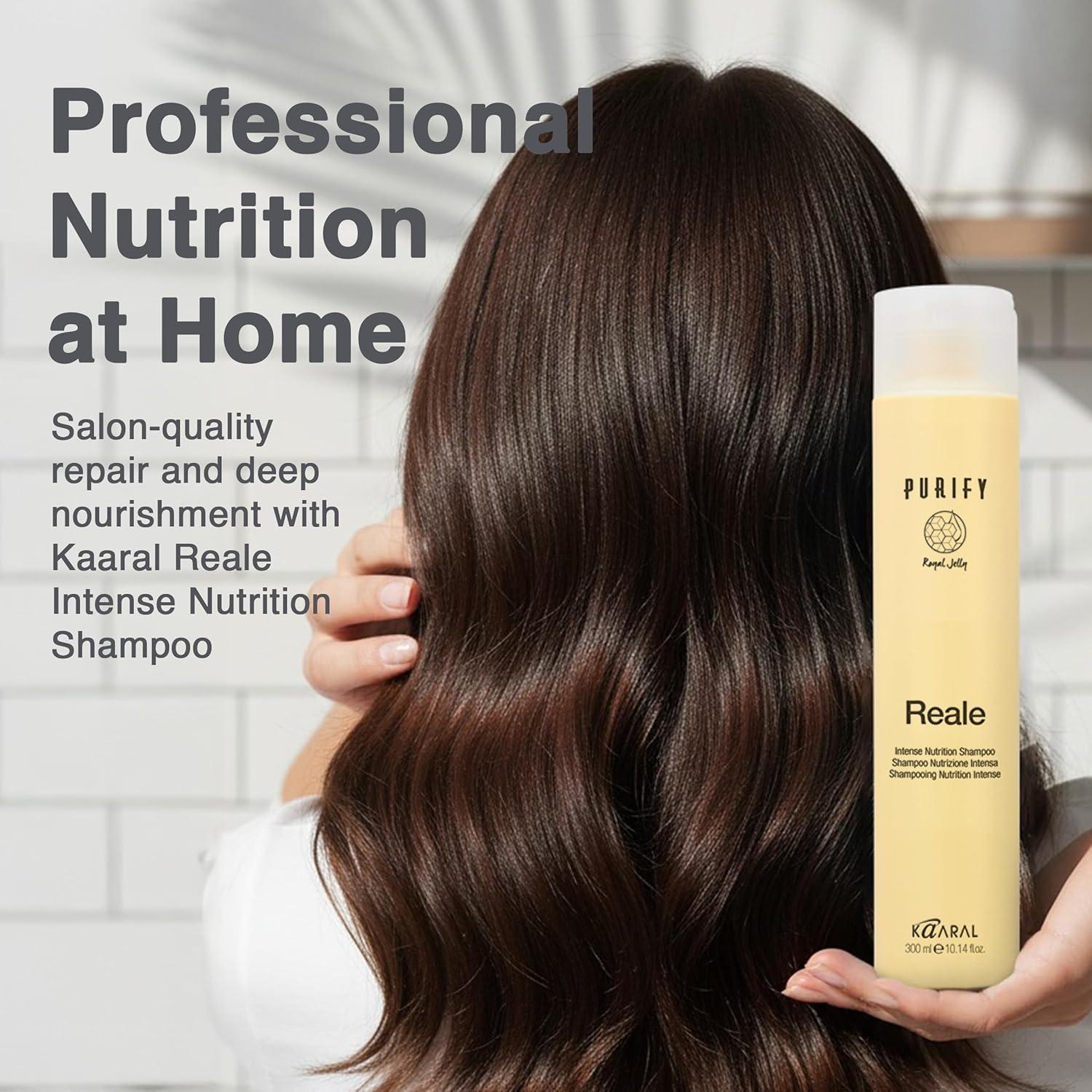 Champú Kaaral Purify Reale 300 ml - Hidratante para Cabello Seco