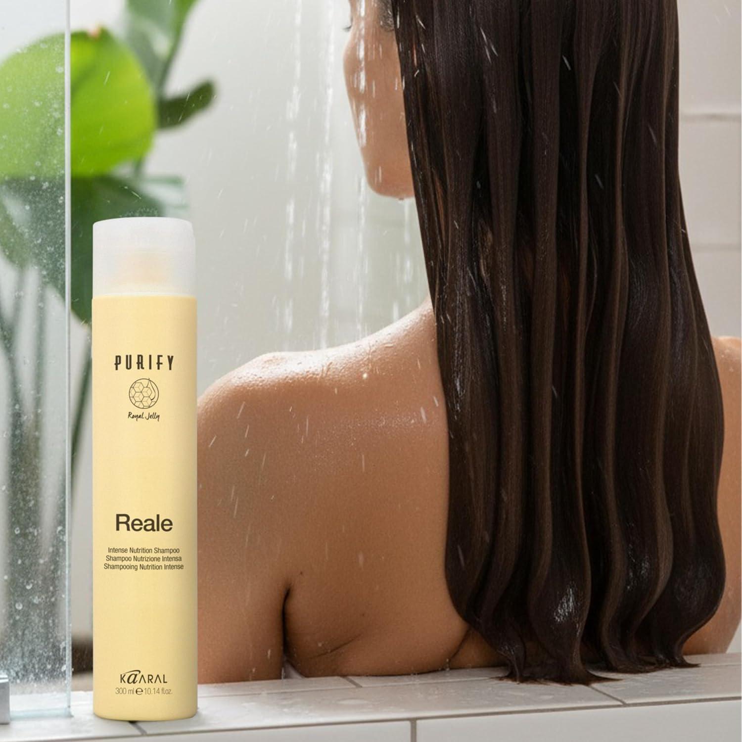 Champú Kaaral Purify Reale 300 ml - Hidratante para Cabello Seco