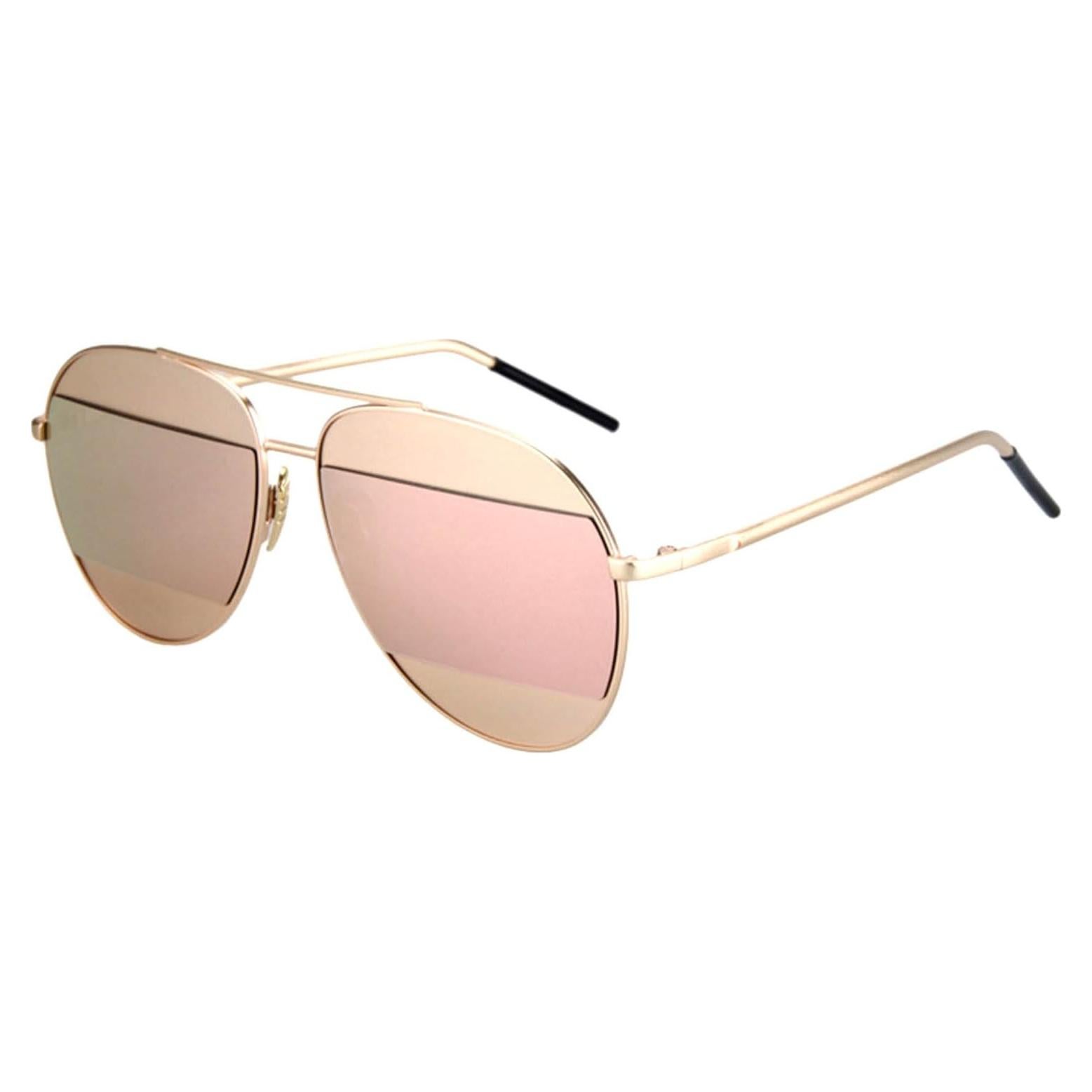 Gafas de Sol Aviador Espejo Rosa Marco Metal Importadas