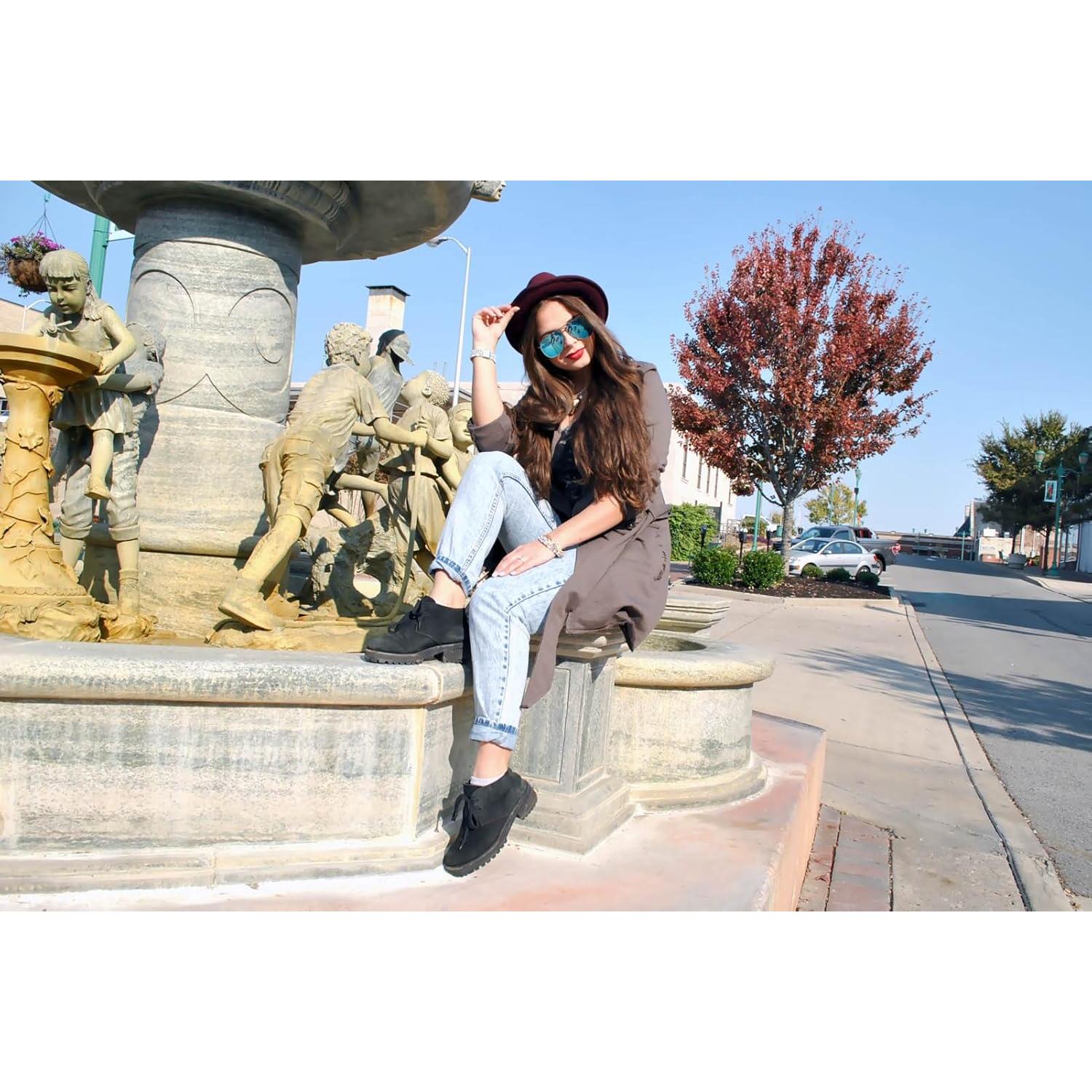 Gafas de Sol Aviador Espejo Azul Marco Metal Importadas