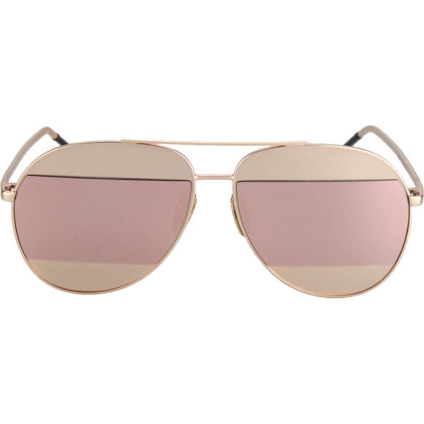 Gafas de Sol Aviador Espejo Rosa Marco Metal Importadas