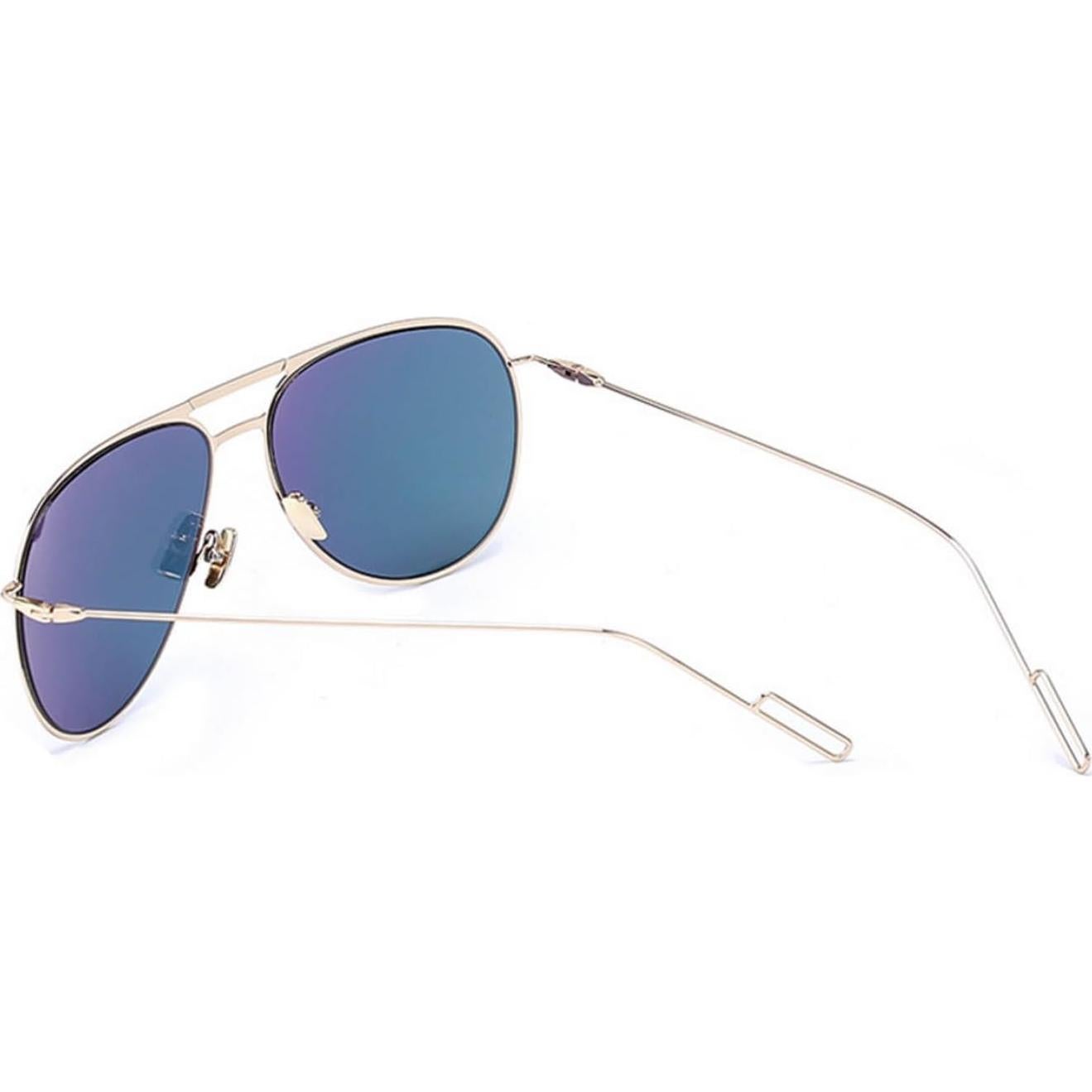 Gafas de Sol Aviador Oro Rosa Espejo para Hombre y Mujer