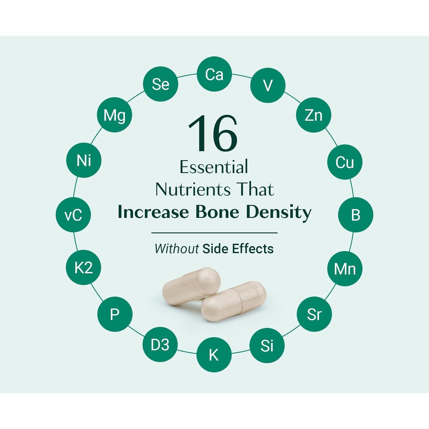ALGAECAL D3 Completo 1000 UI + K2, A, E - Calcio Vegetal