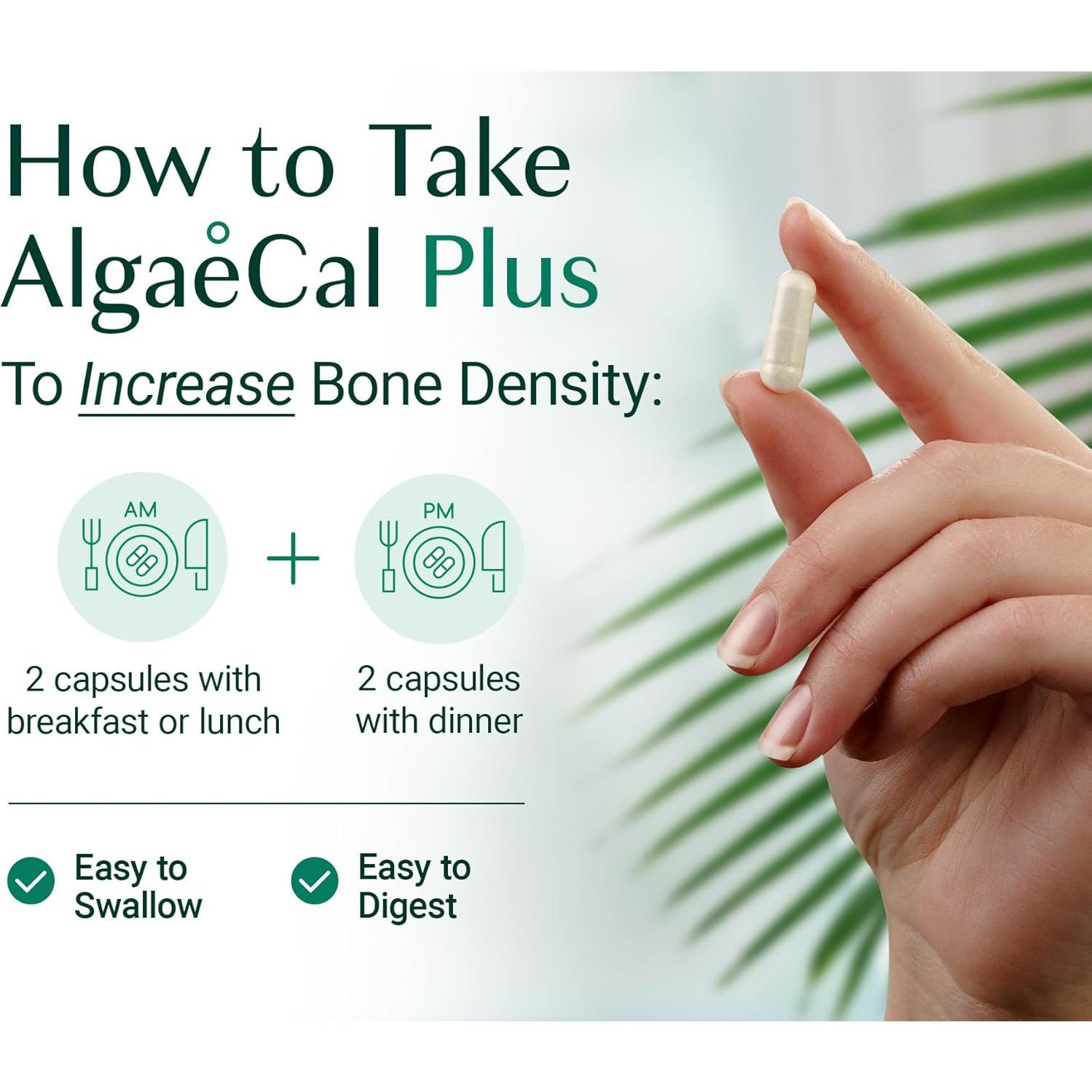 ALGAECAL D3 Completo 1000 UI + K2, A, E - Calcio Vegetal