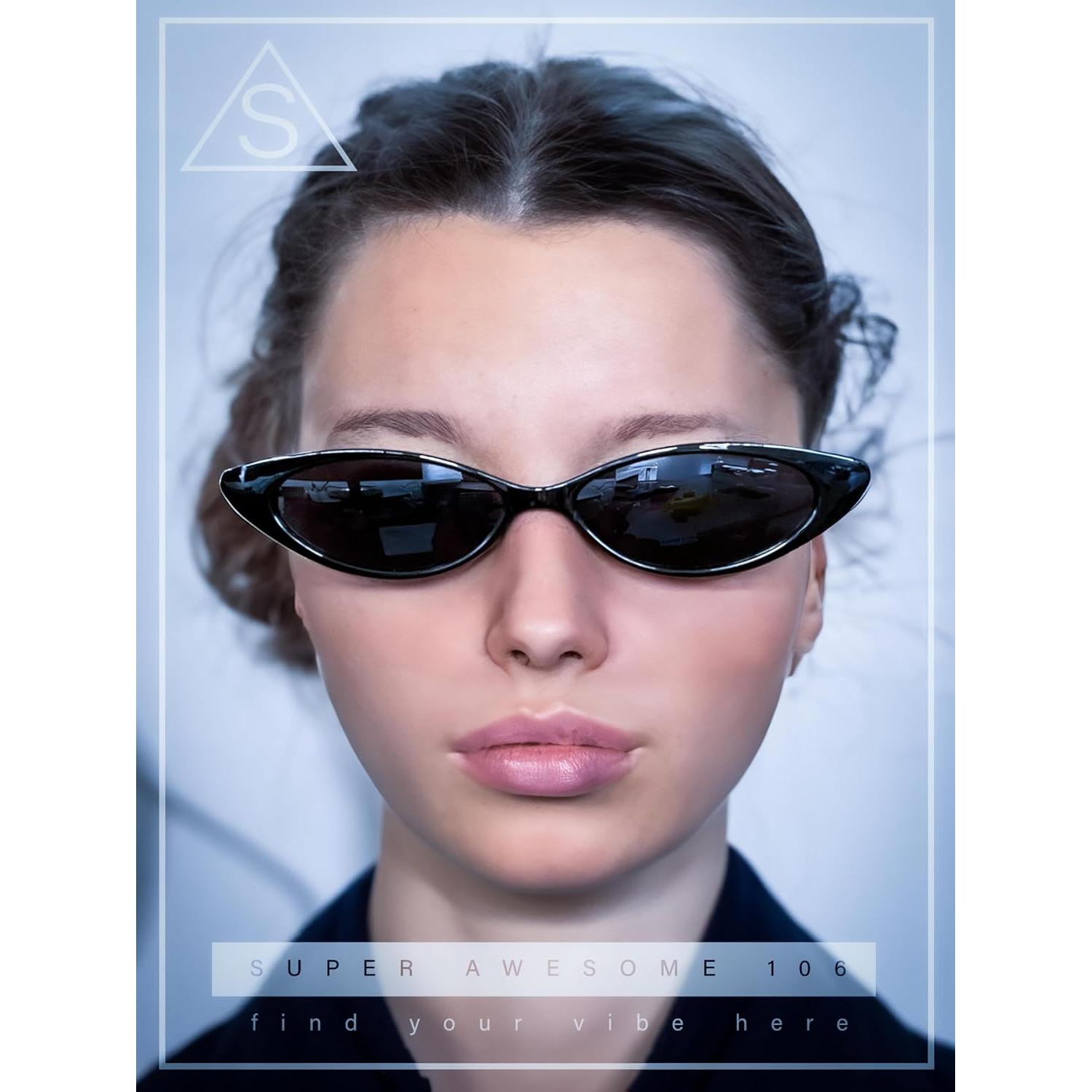 Gafas de Sol SA106 Góticas Retro Ojo de Gato UV400