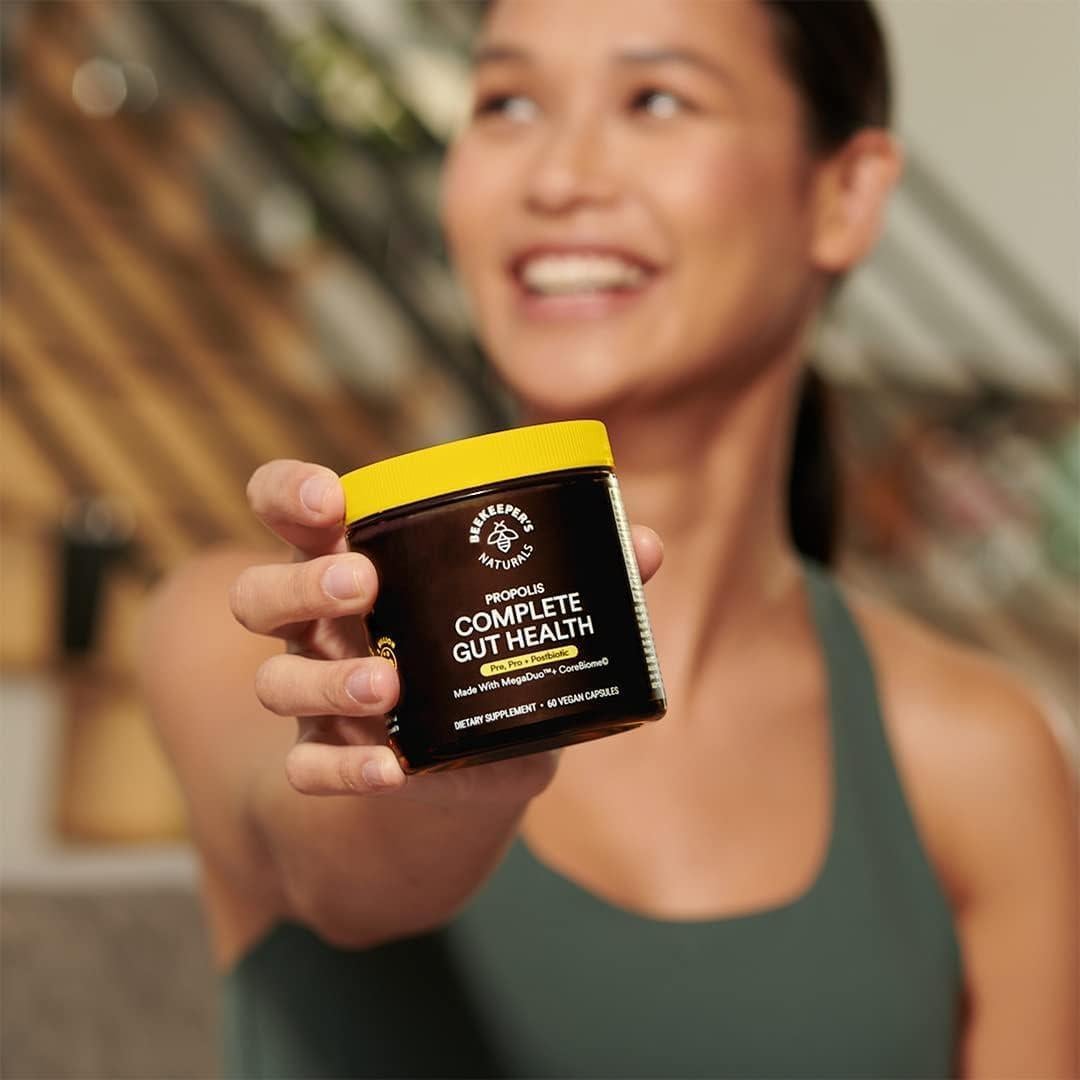 Salud Digestiva Completa Beekeeper's Naturals 28 Cápsulas