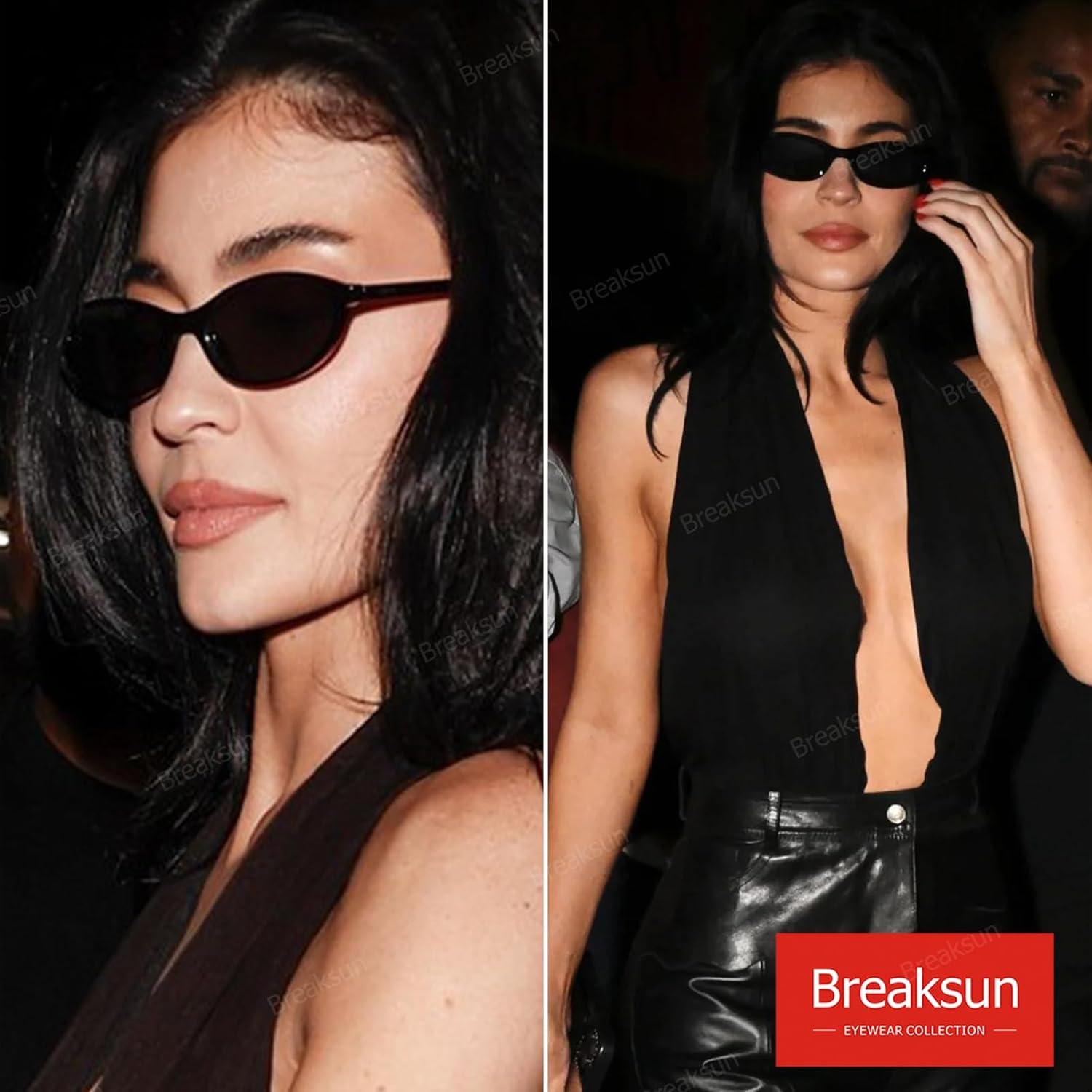 Gafas de sol ovaladas retro Breaksun B73 UV400 para mujeres