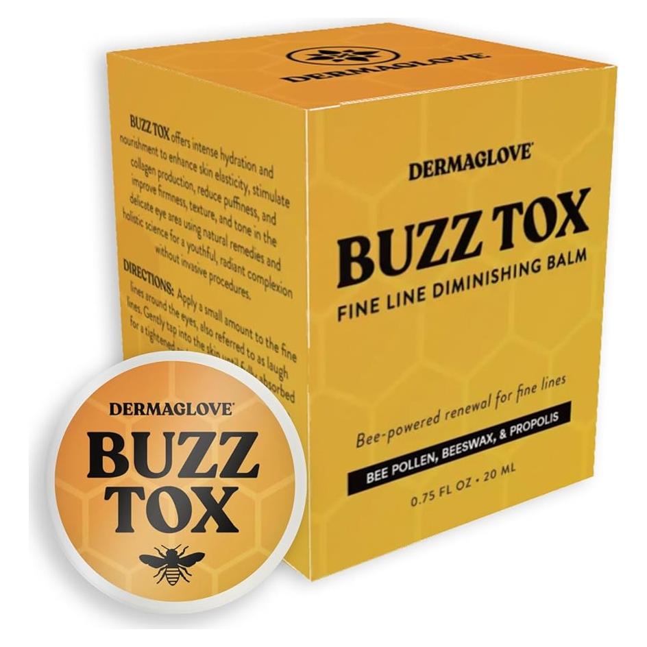 Bálsamo para Ojos DERMAGLOVE Buzz Tox 22.5 ml - Suaviza Líneas Finas