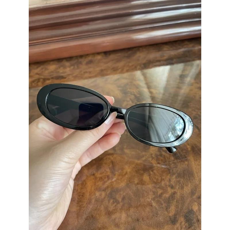 Gafas de sol ovaladas retro Laurinny UV400 unisex